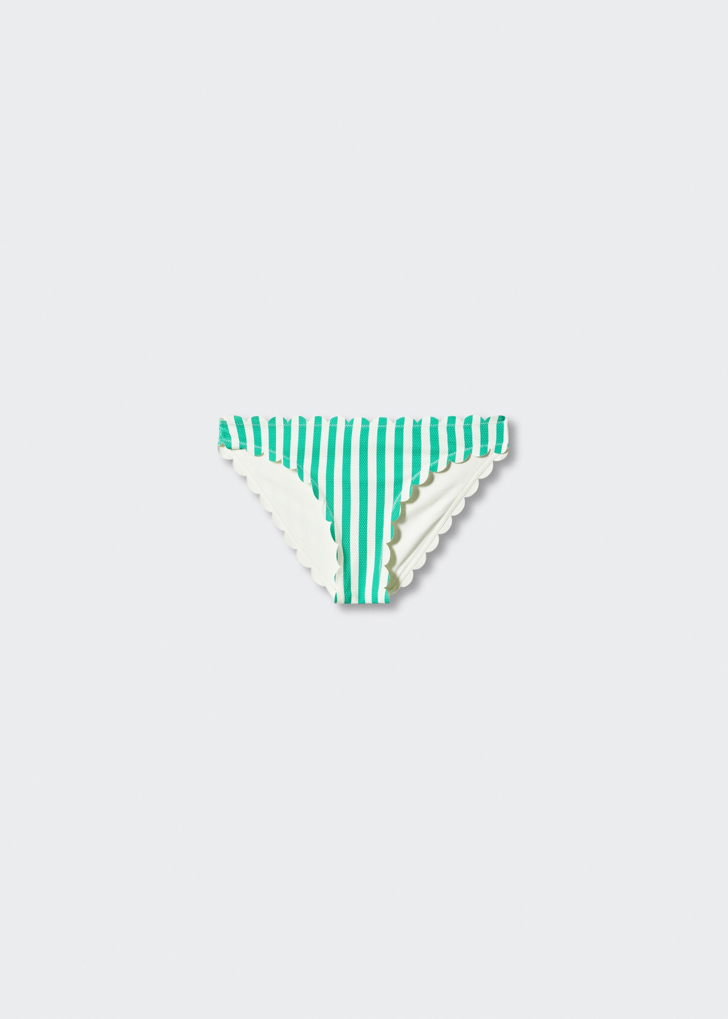 Classic scalloped bikini bottoms - Article without model