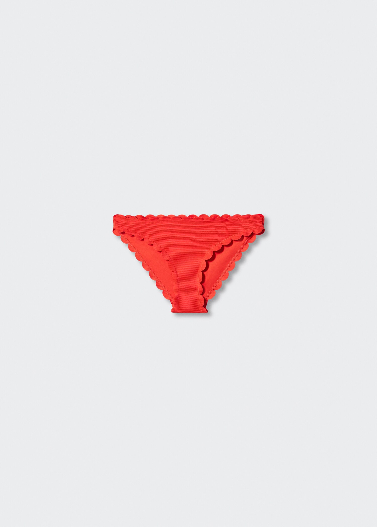 Classic scalloped bikini bottoms - Article without model