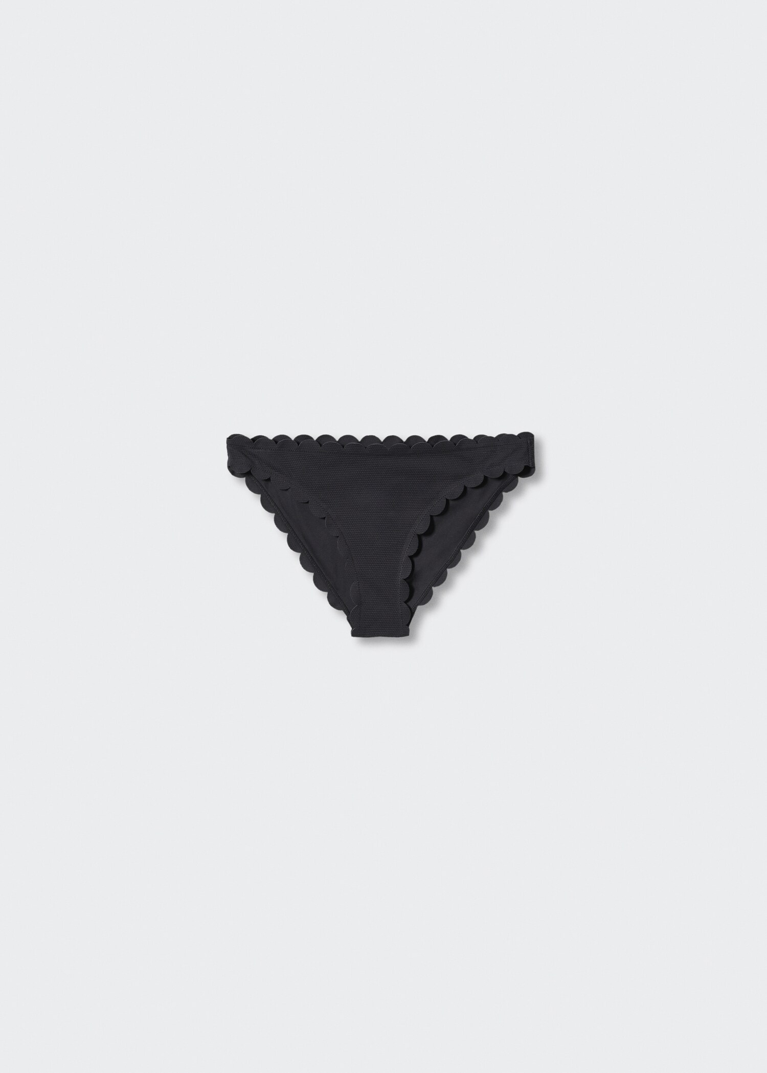 Klassischer Bikini-Slip mit Muschelsaum - Artikel ohne Model