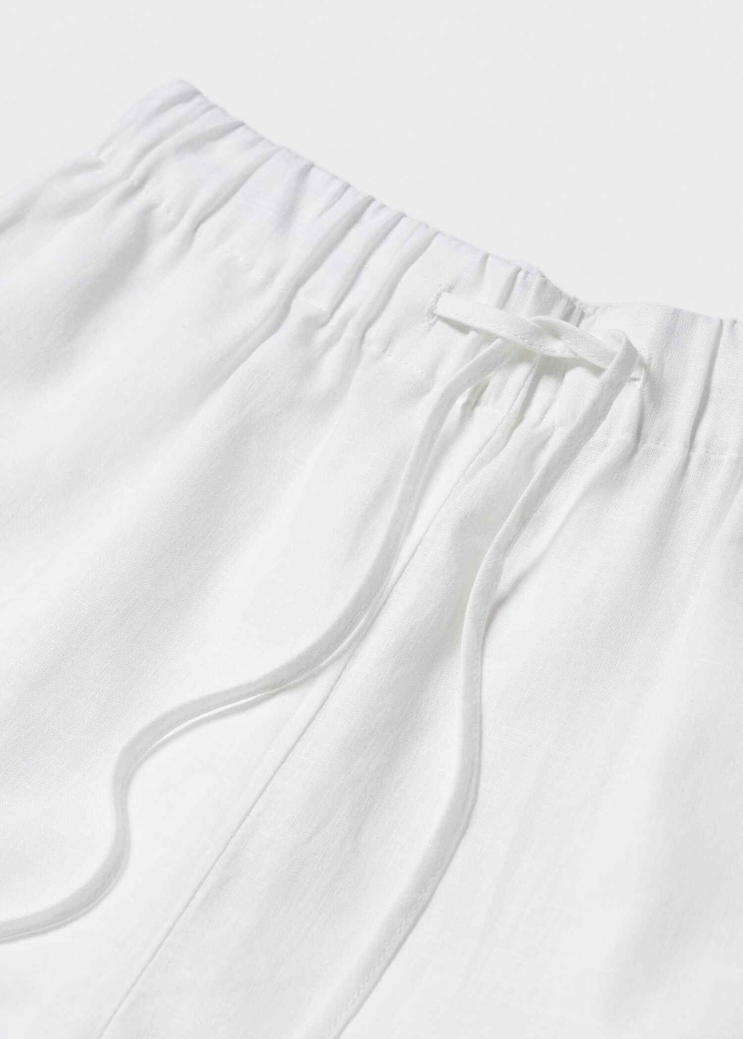 Linen pyjama trousers - Details of the article 8