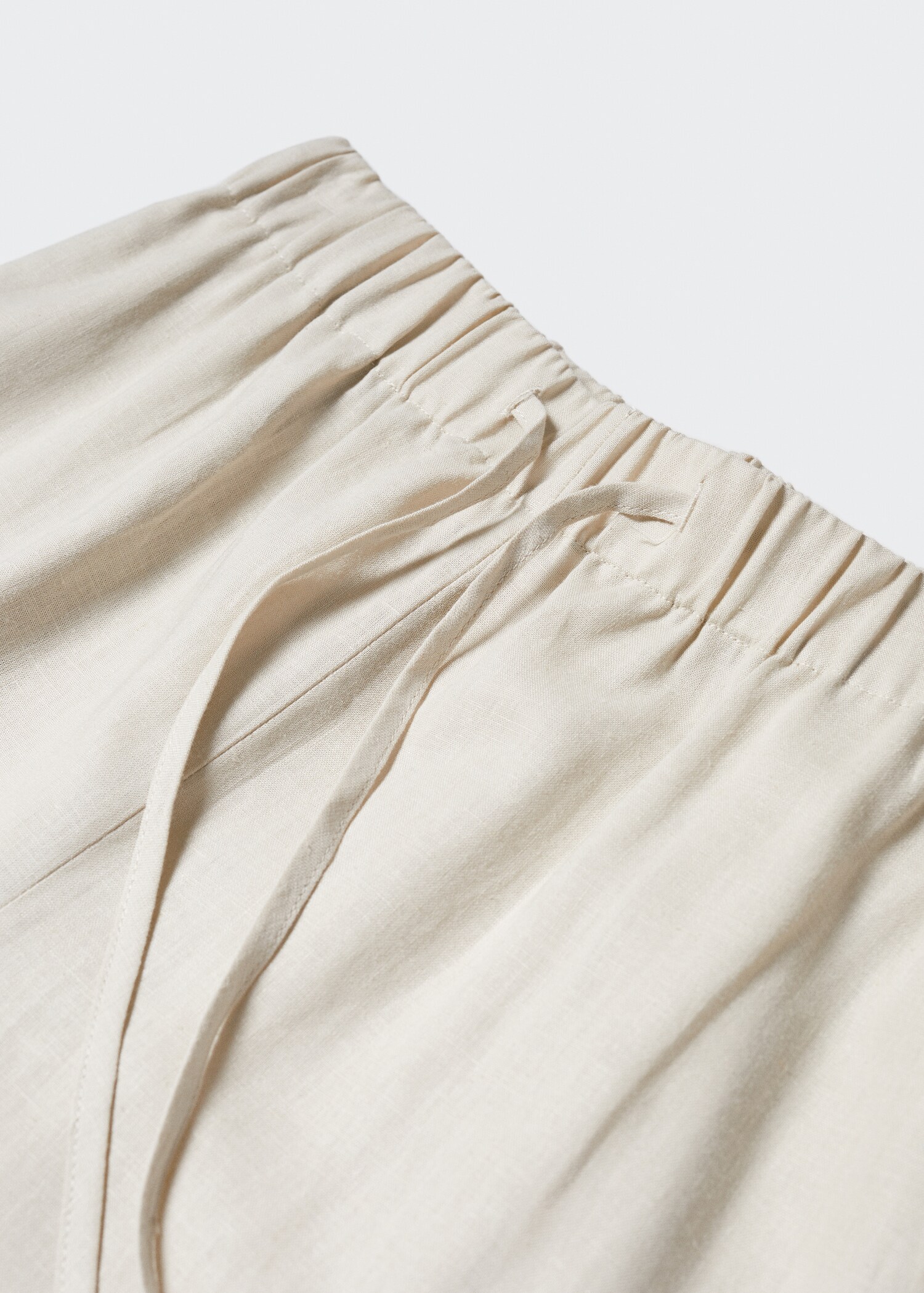 Linen pyjama trousers - Details of the article 8