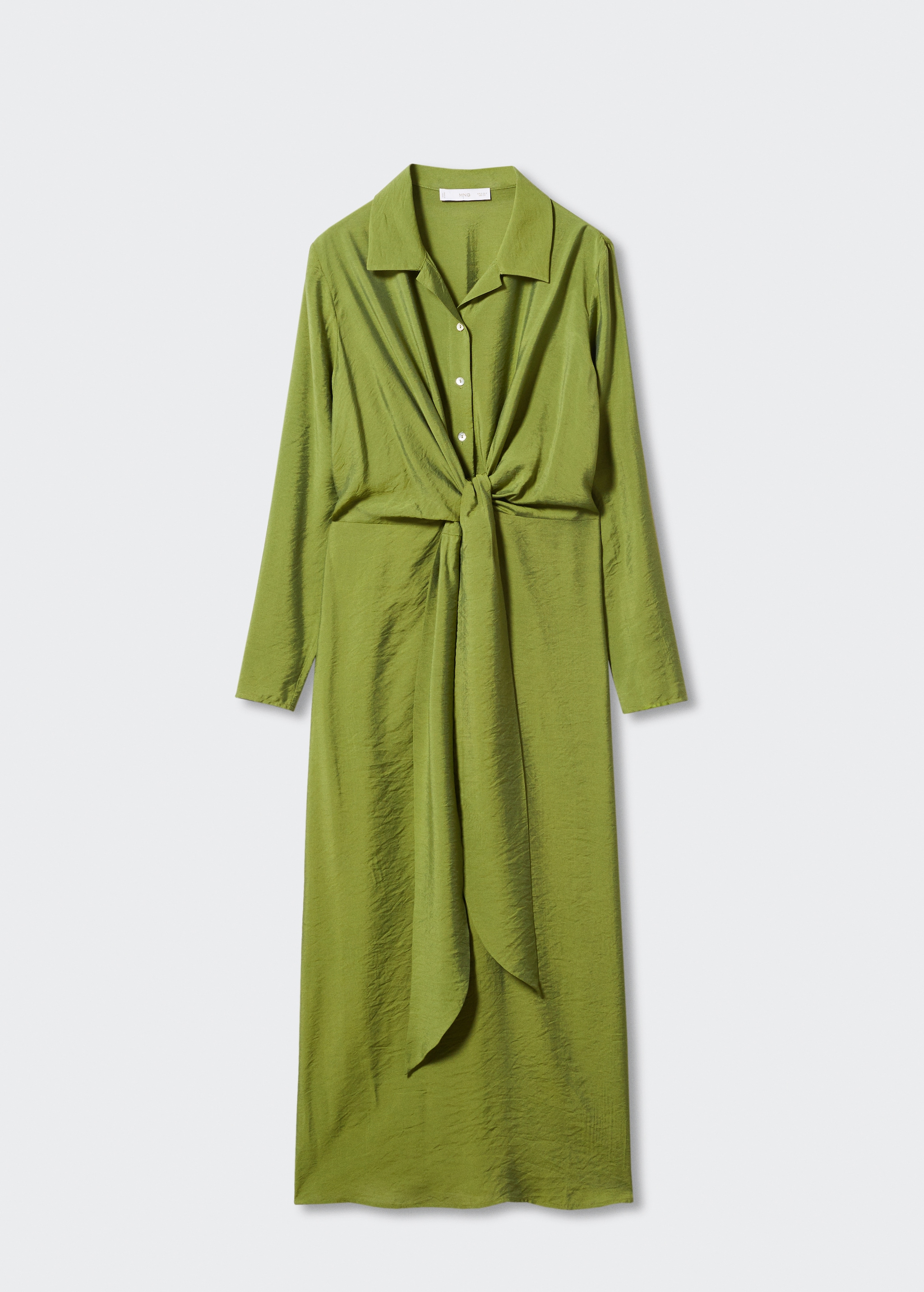 Knot detail shirt dress - Article without model