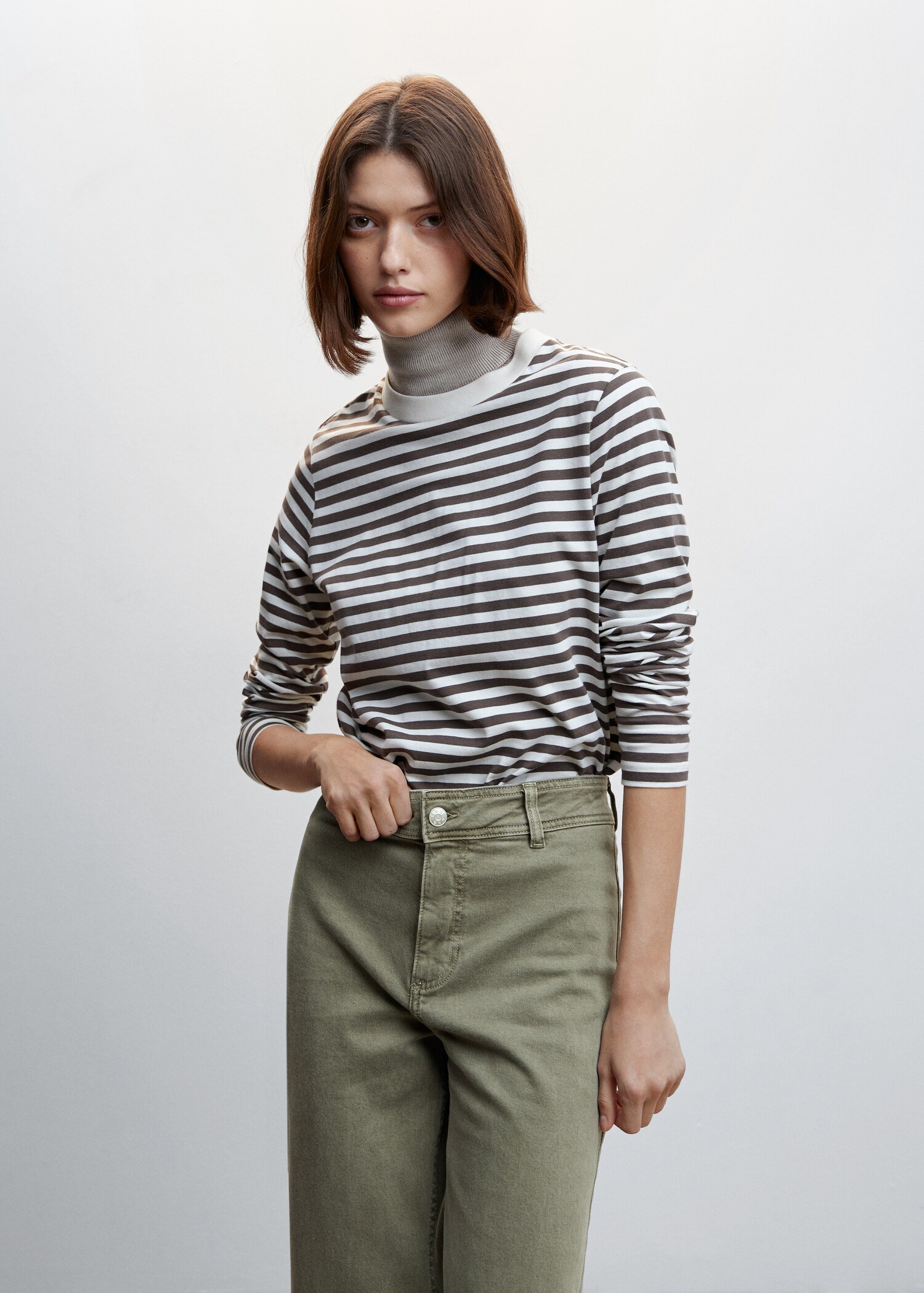 Jeans culotte high waist - Details of the article 1