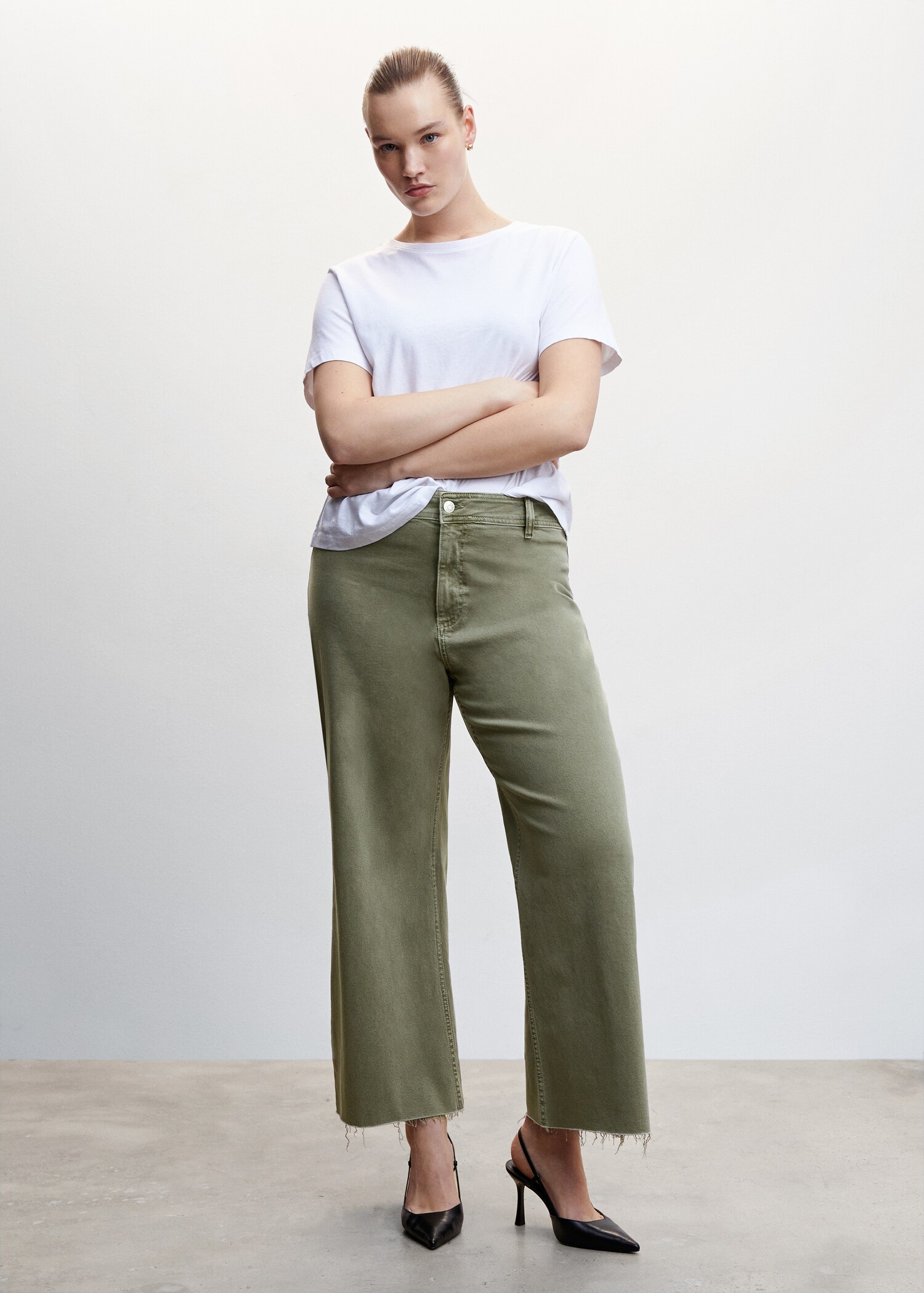 Jeans culotte high waist - Details of the article 3