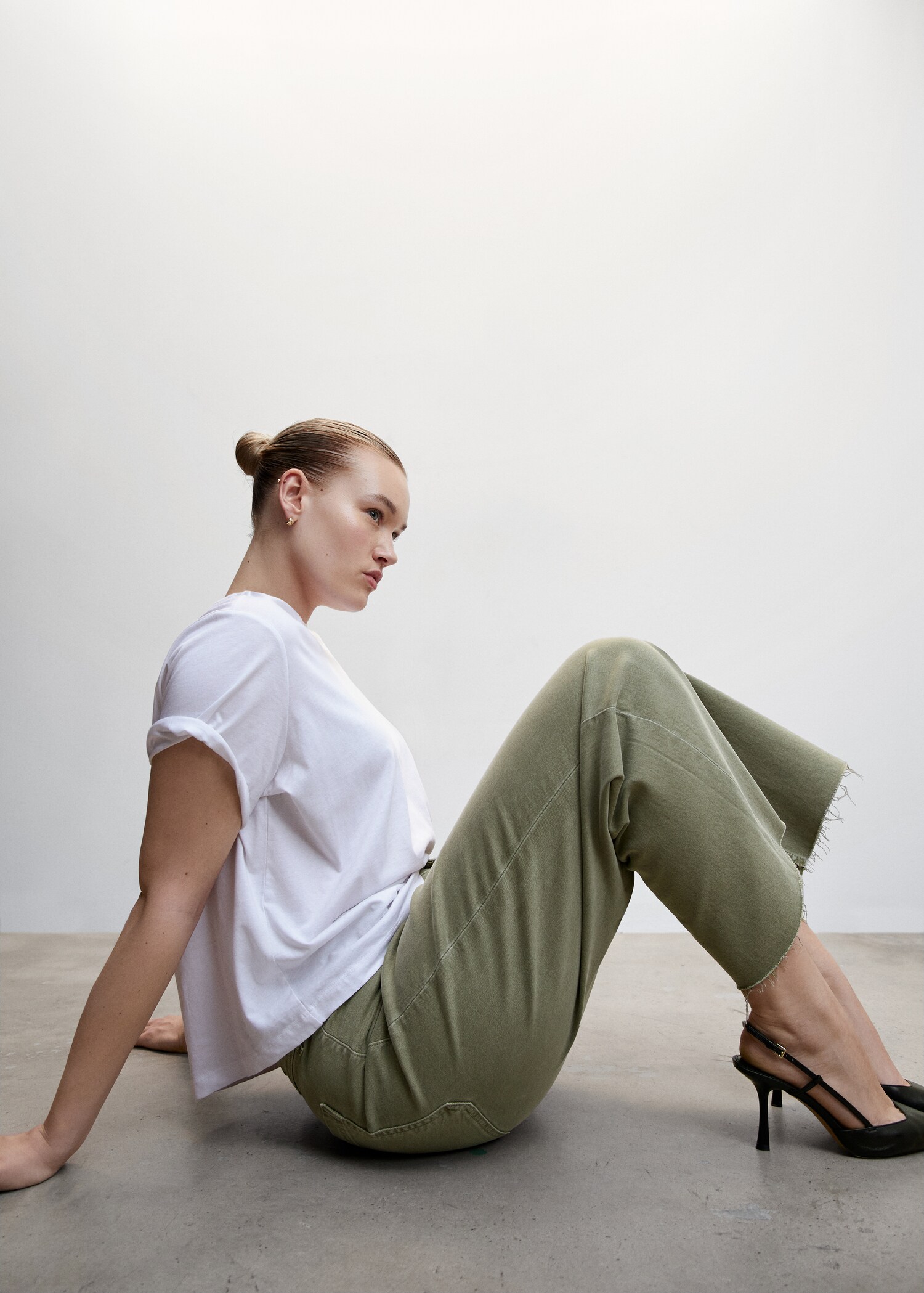 Jeans culotte high waist - Details of the article 4