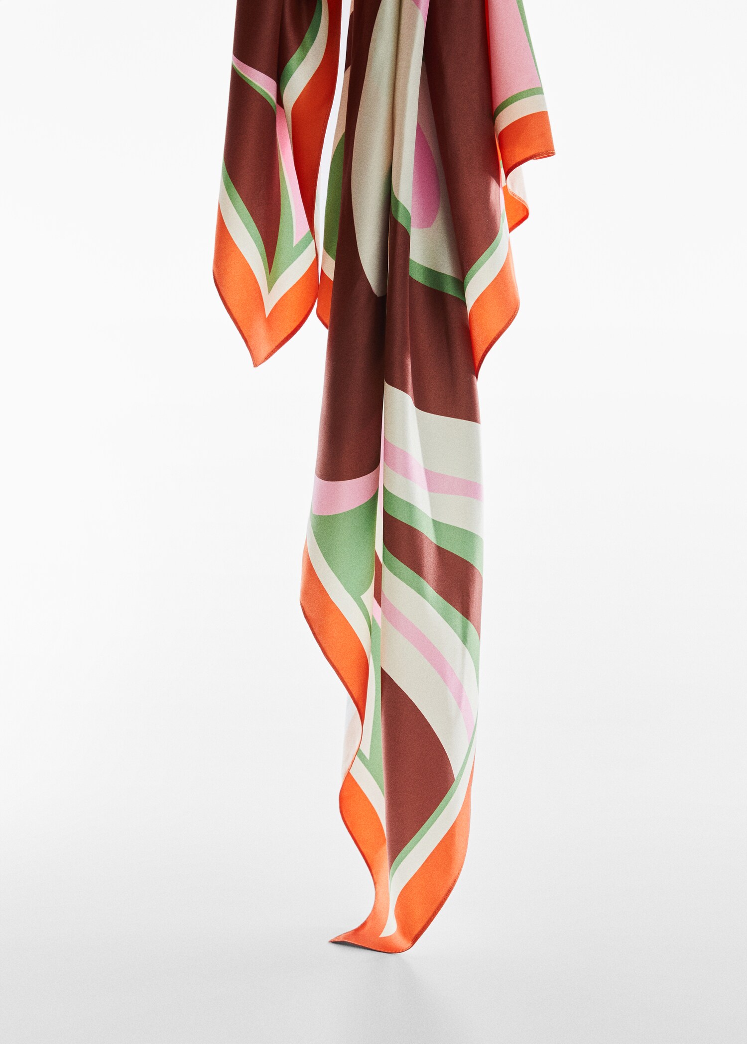 Foulard stampato - Piano medio