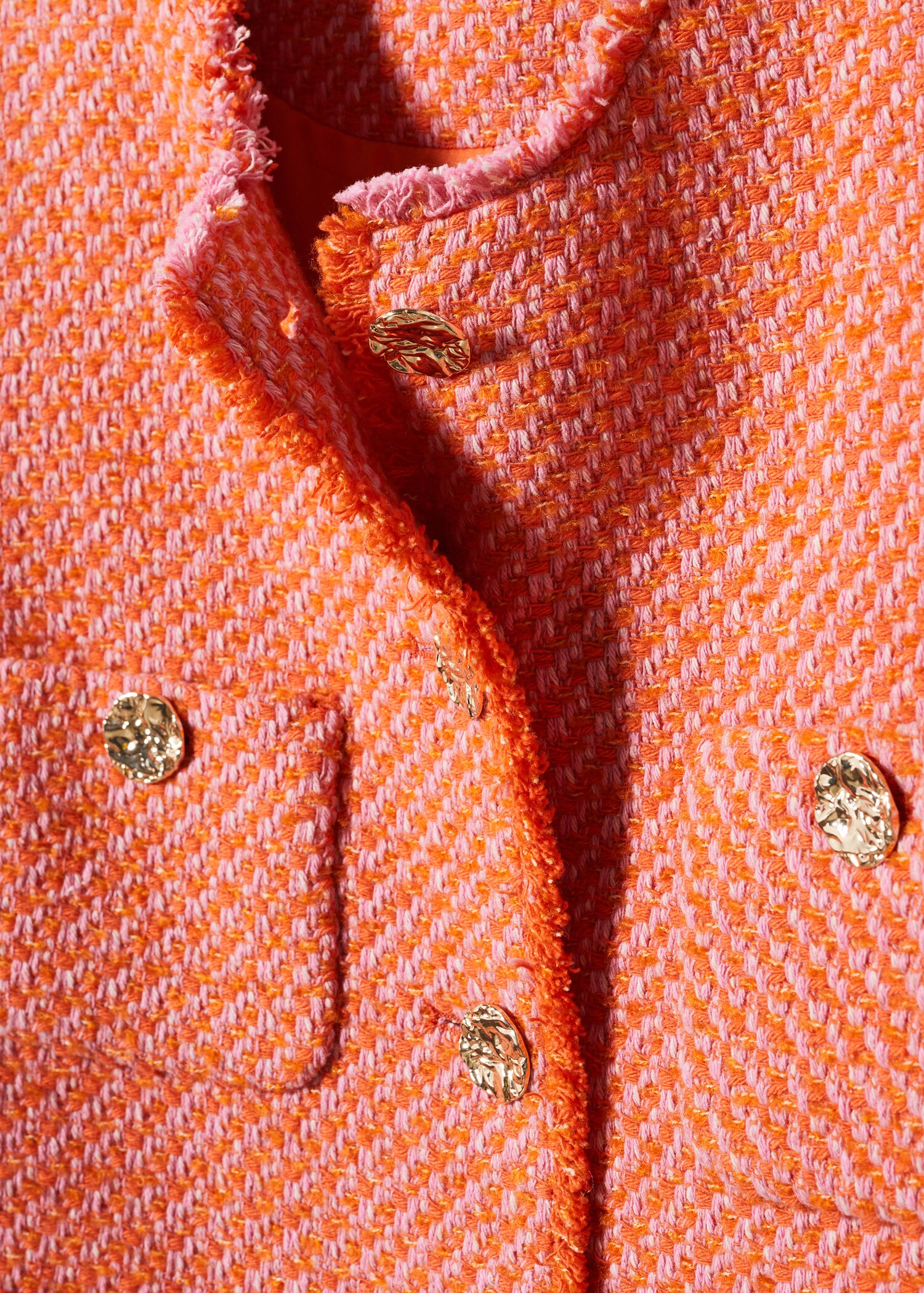 Chaqueta tweed bolsillos - Detalle del artículo 8