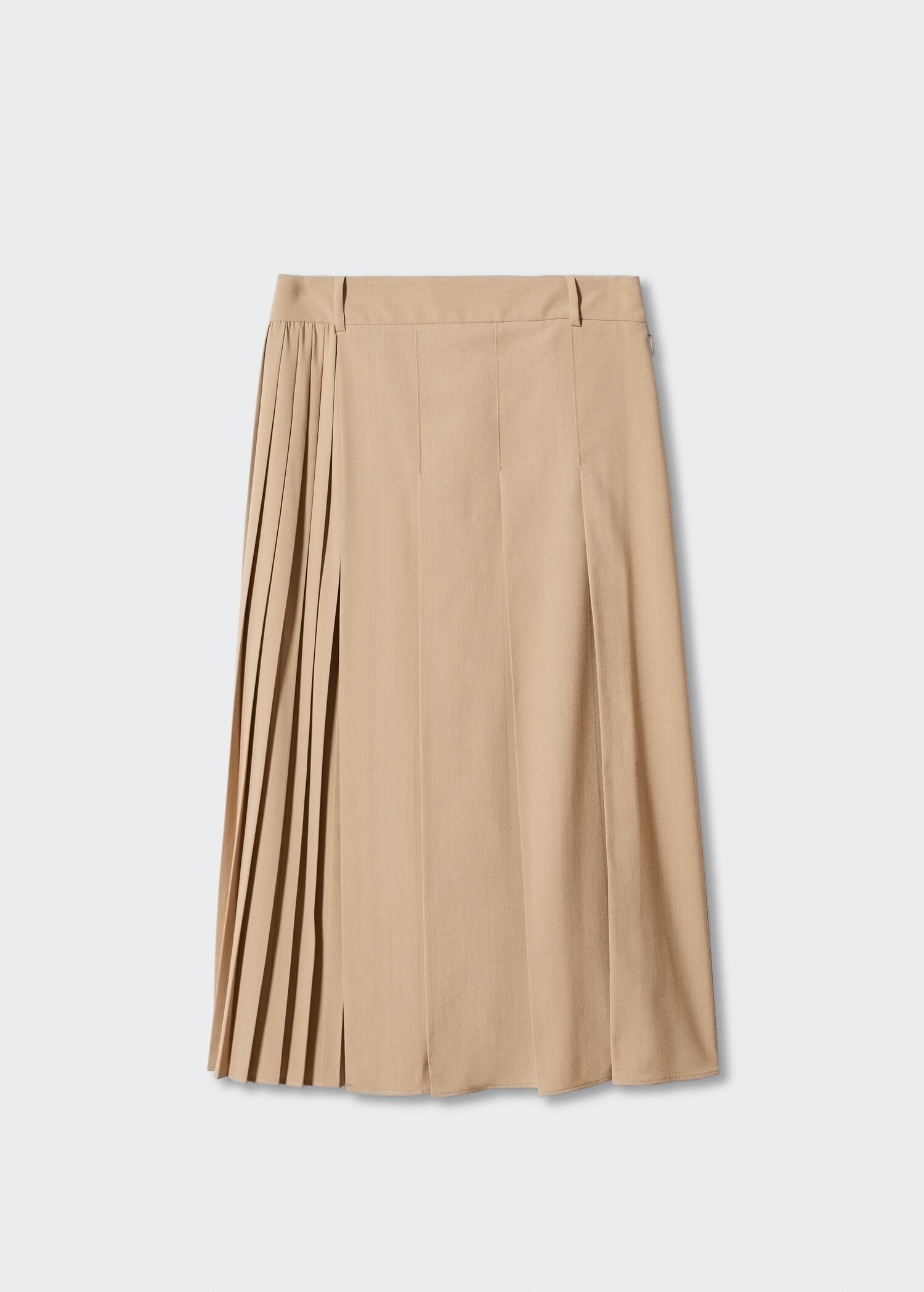 Pleated midi skirt - Article without model