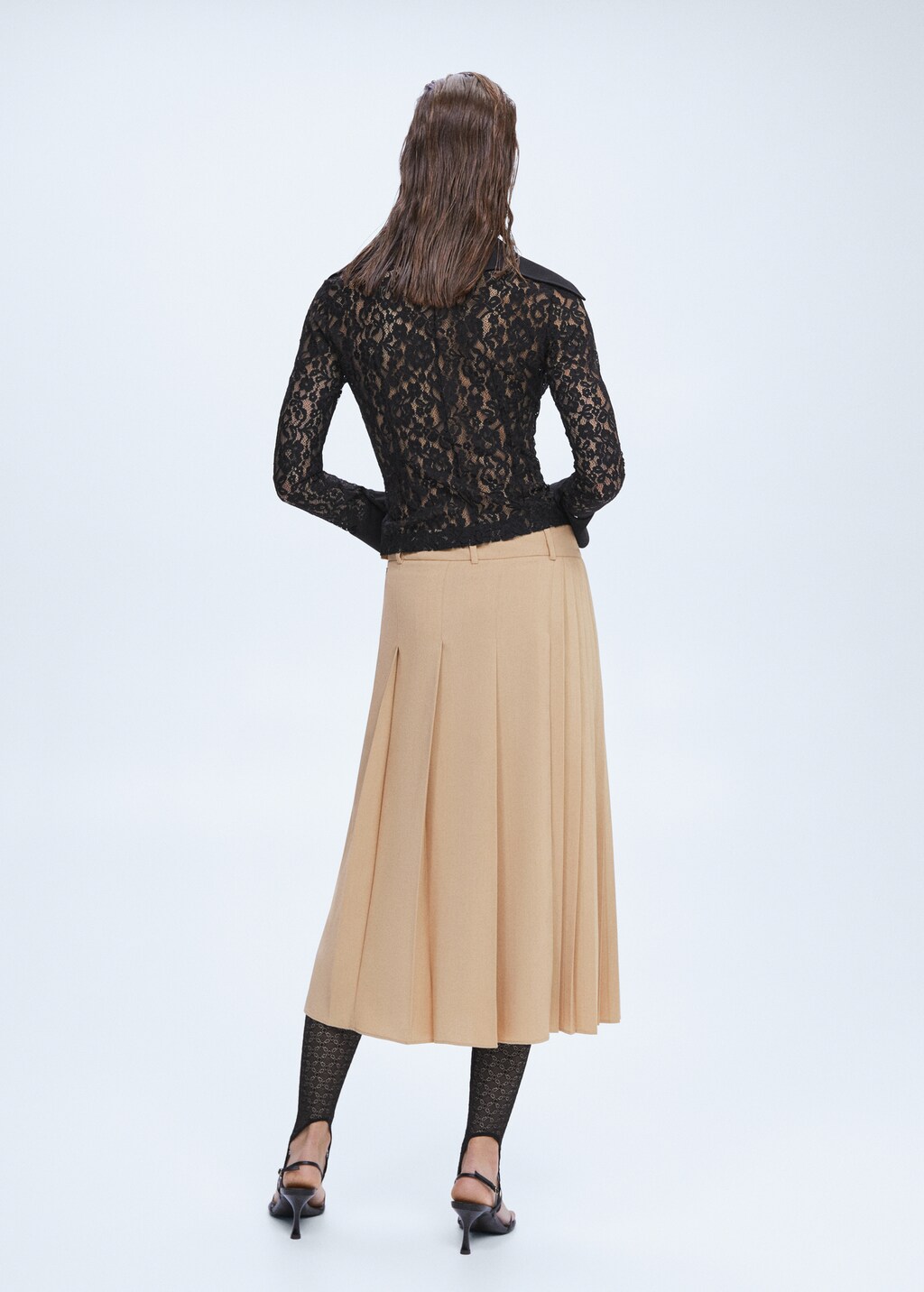 ◎mangomanyplease◎ WINT CHECK WOOL SKIRT Designer fashion, Seoul-fully created | W Concept