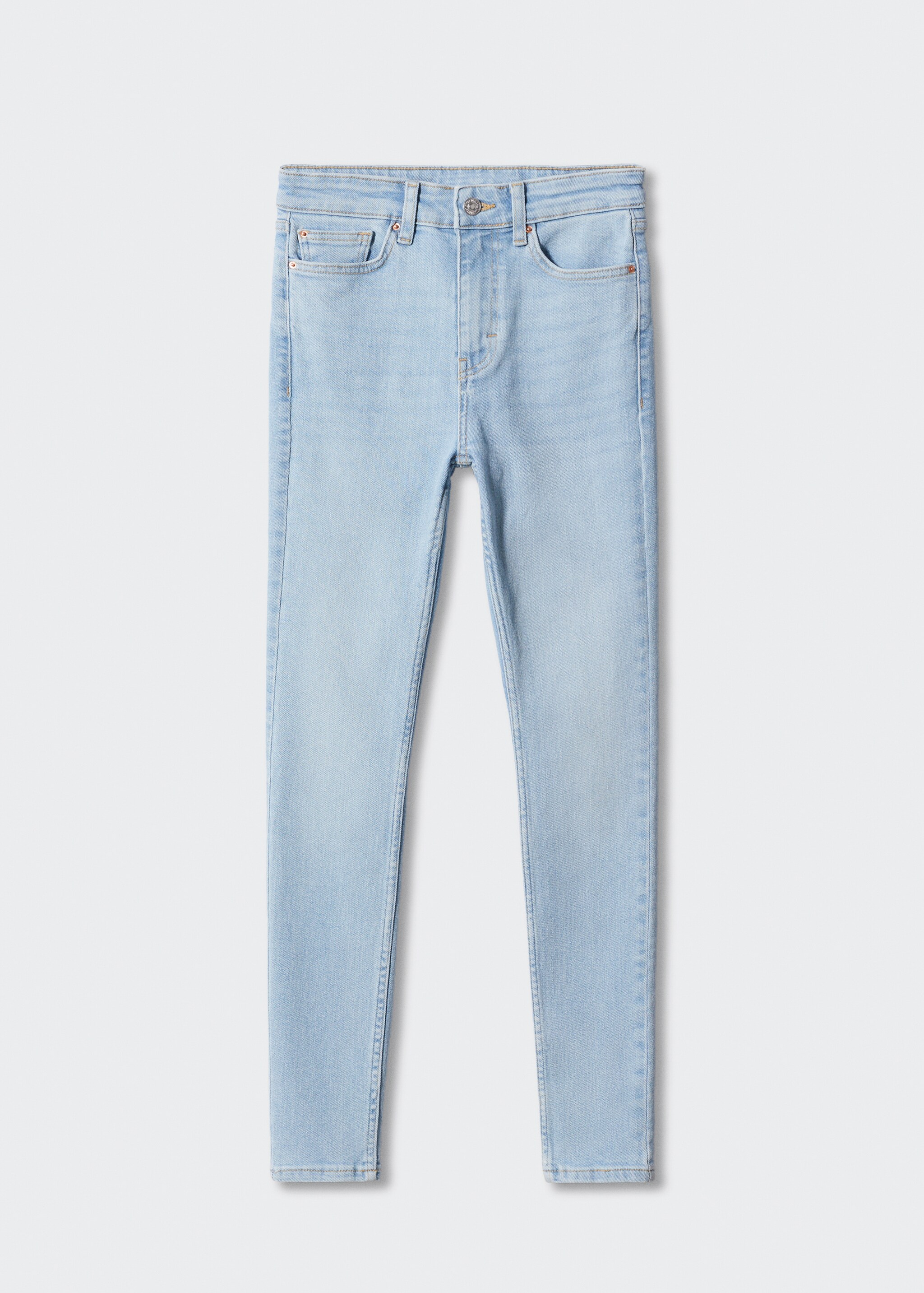 Jeans skinny tiro alto  - Artículo sin modelo