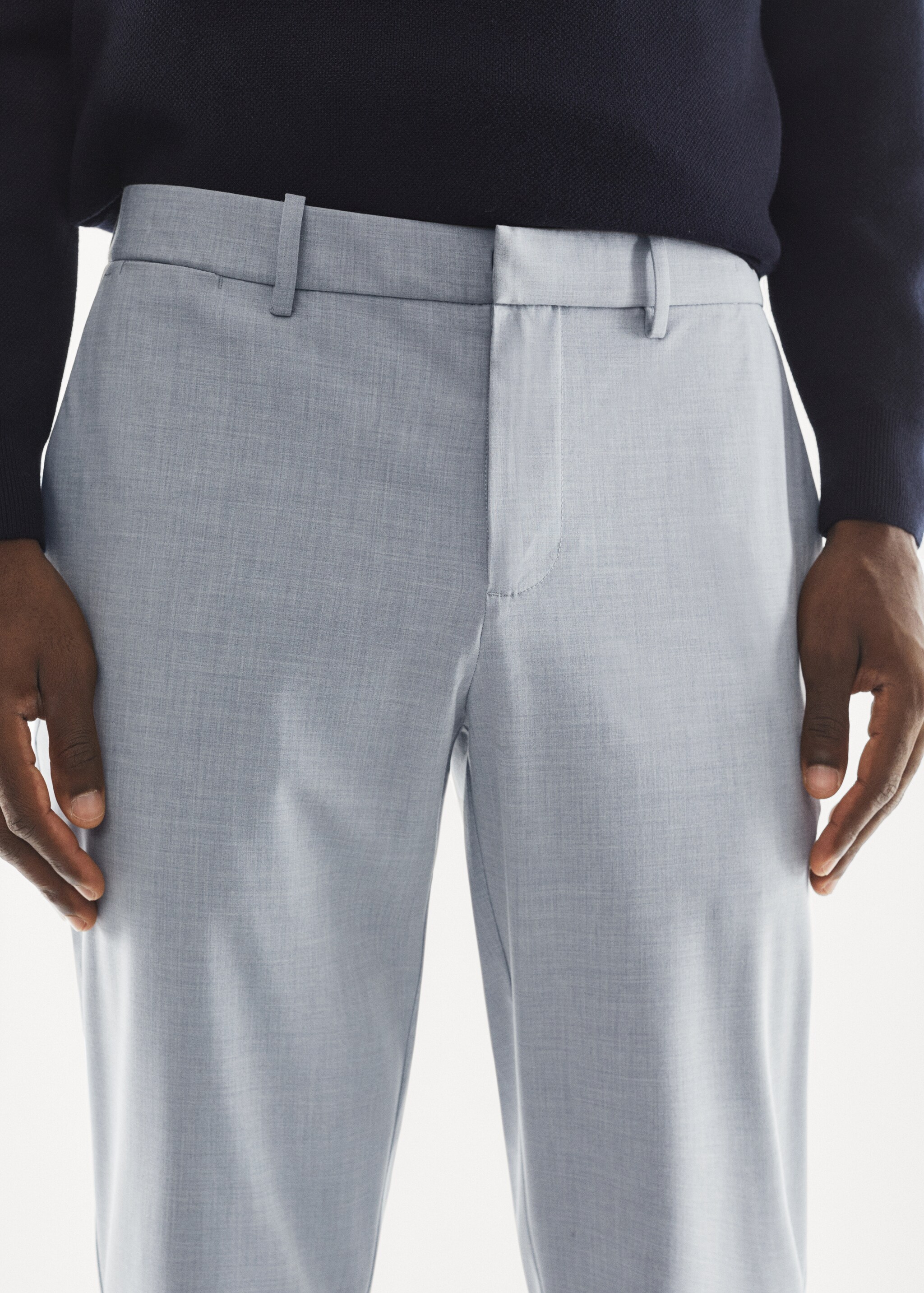Pantalon tapered-fit stretch - Détail de l'article 1