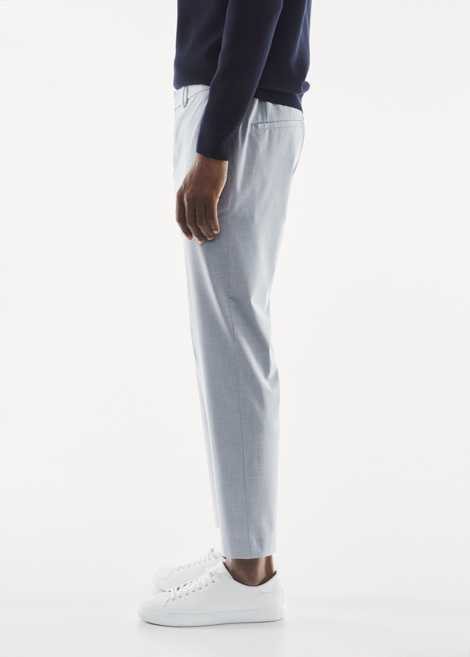 Pantalon tapered-fit stretch - Détail de l'article 4