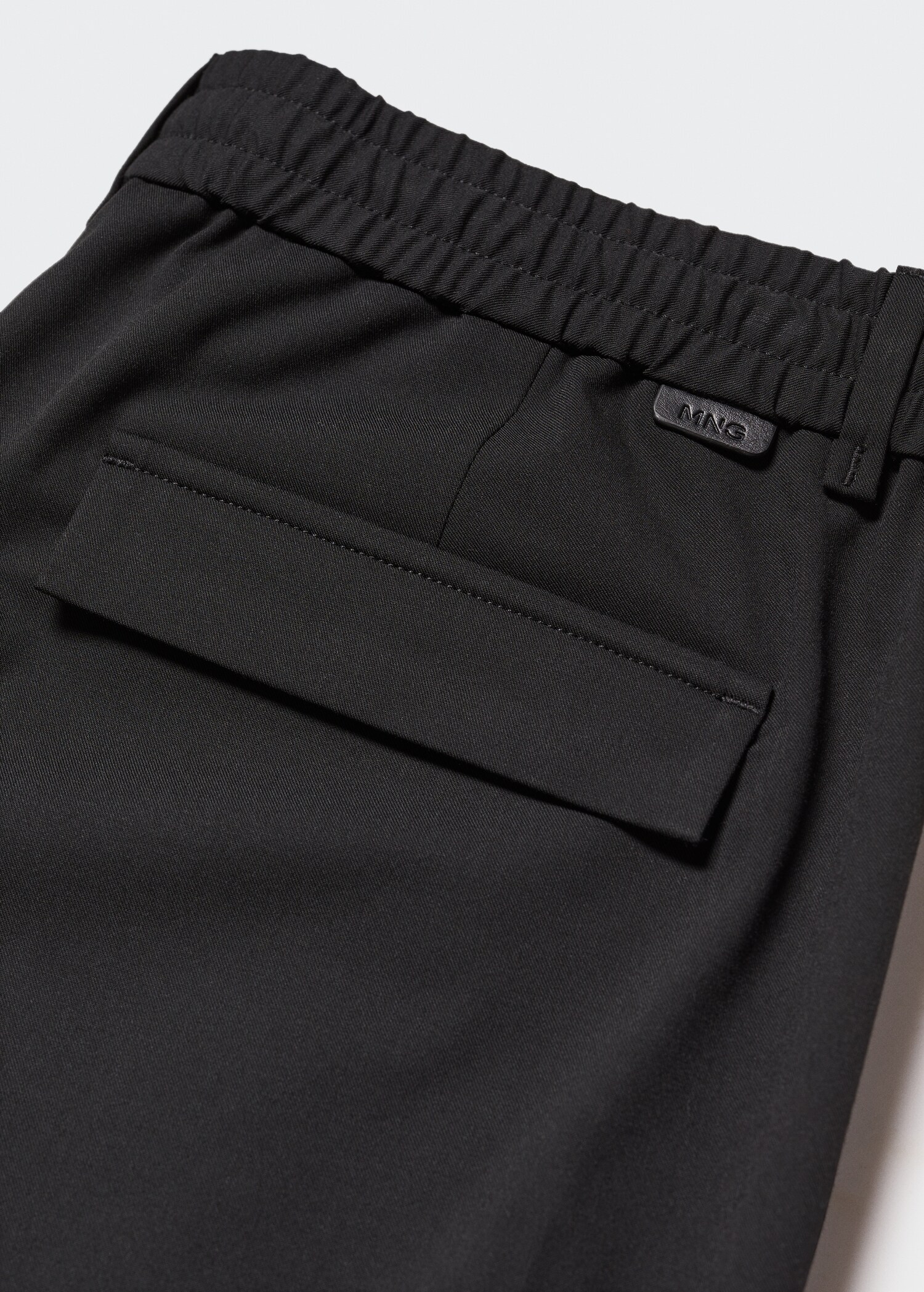 Pleated slim-fit pants - Details of the article 8