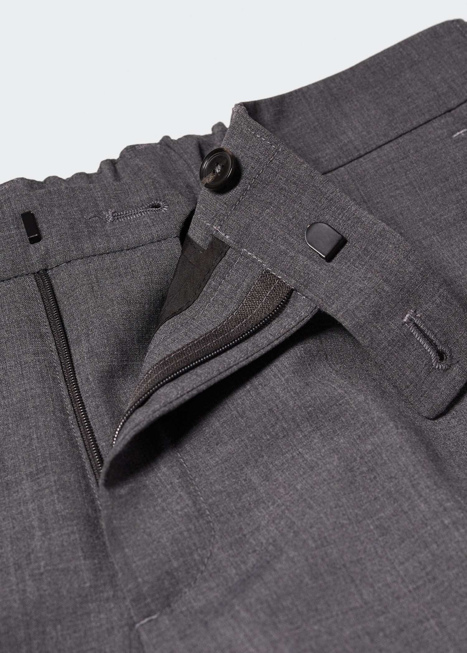 Breathable slim-fit suit pants - Details of the article 8