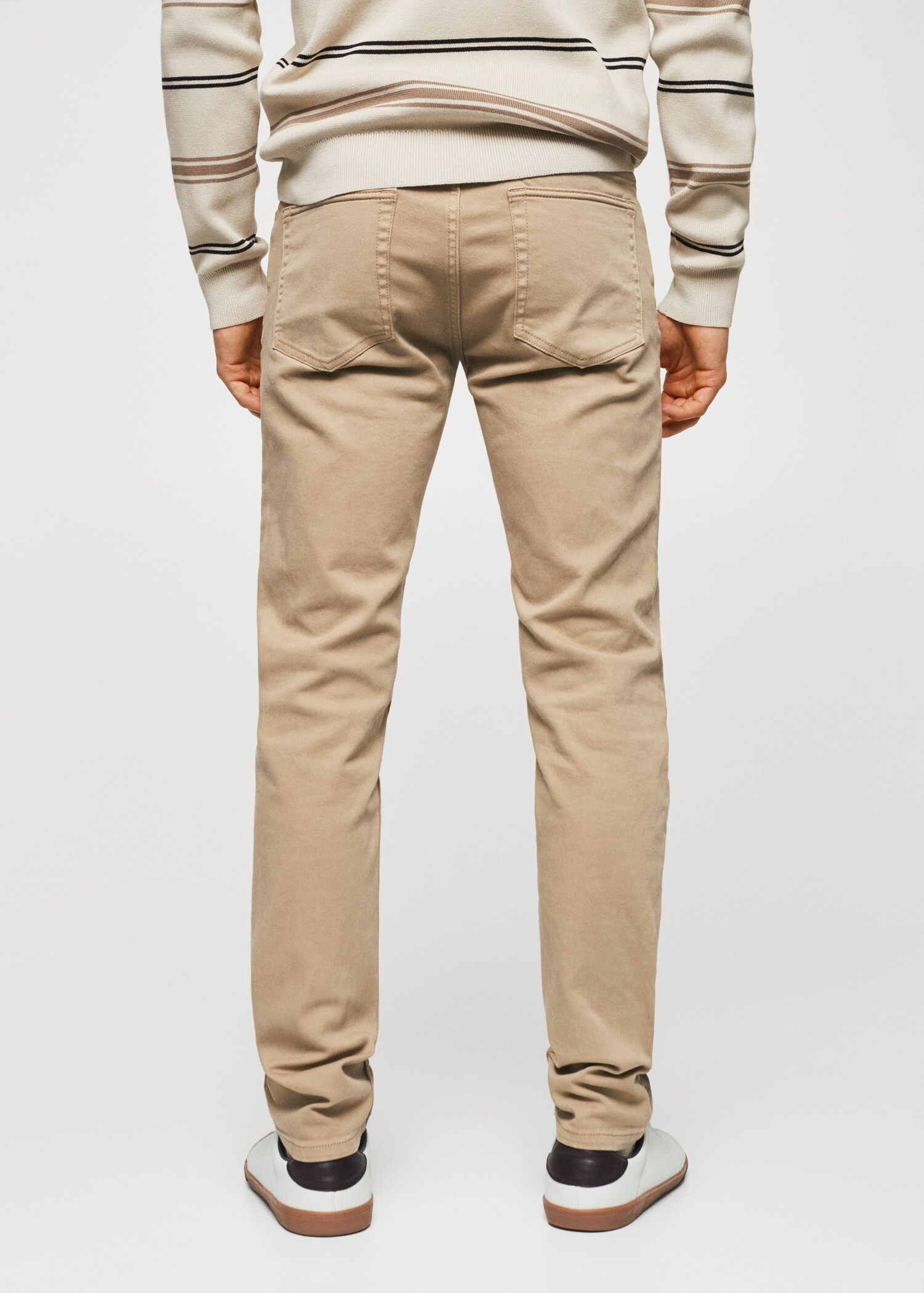 Slim-fit coloured jeans - Reverse of the article