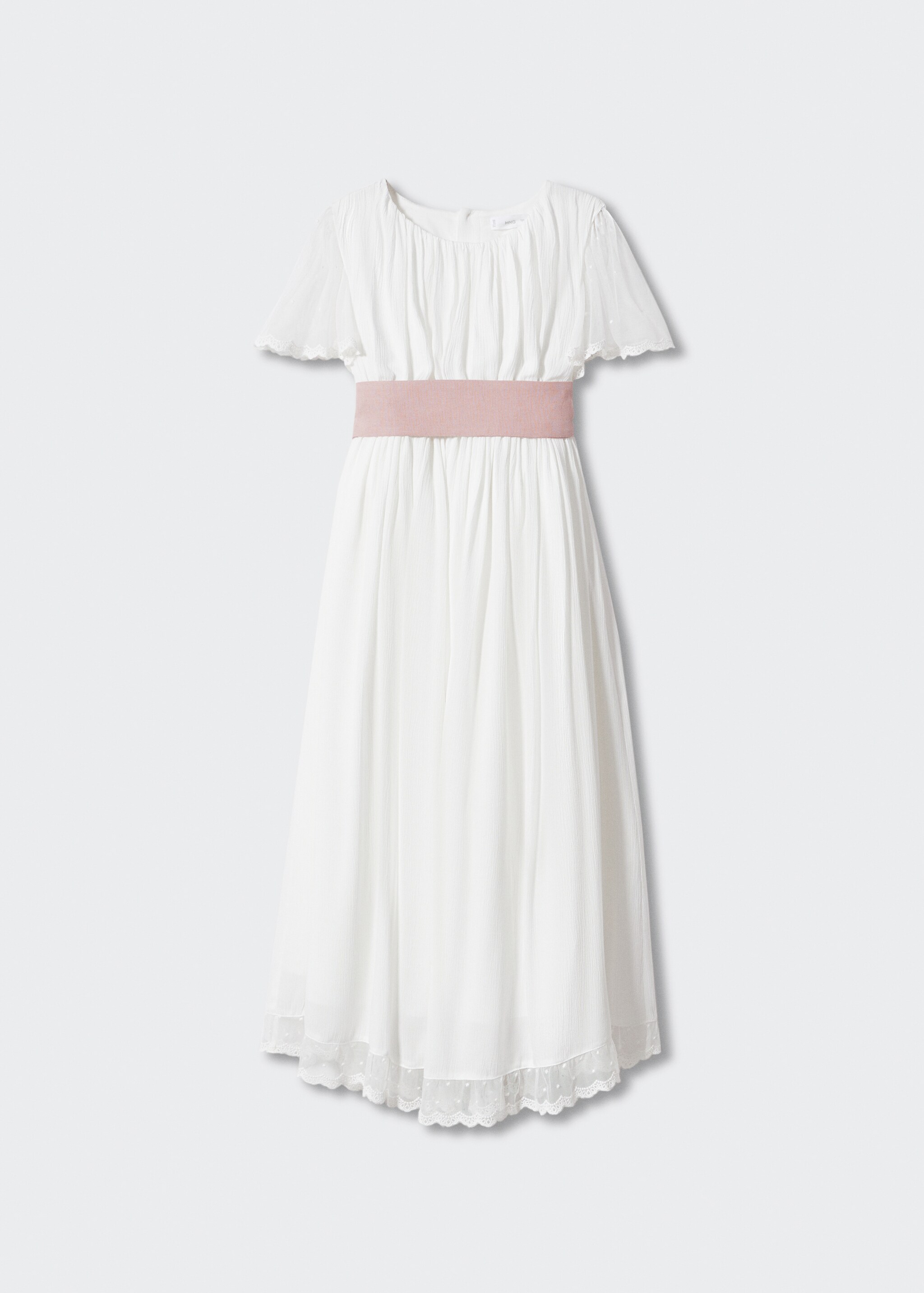 Langes Kleid mit Schleife - Artikel ohne Model