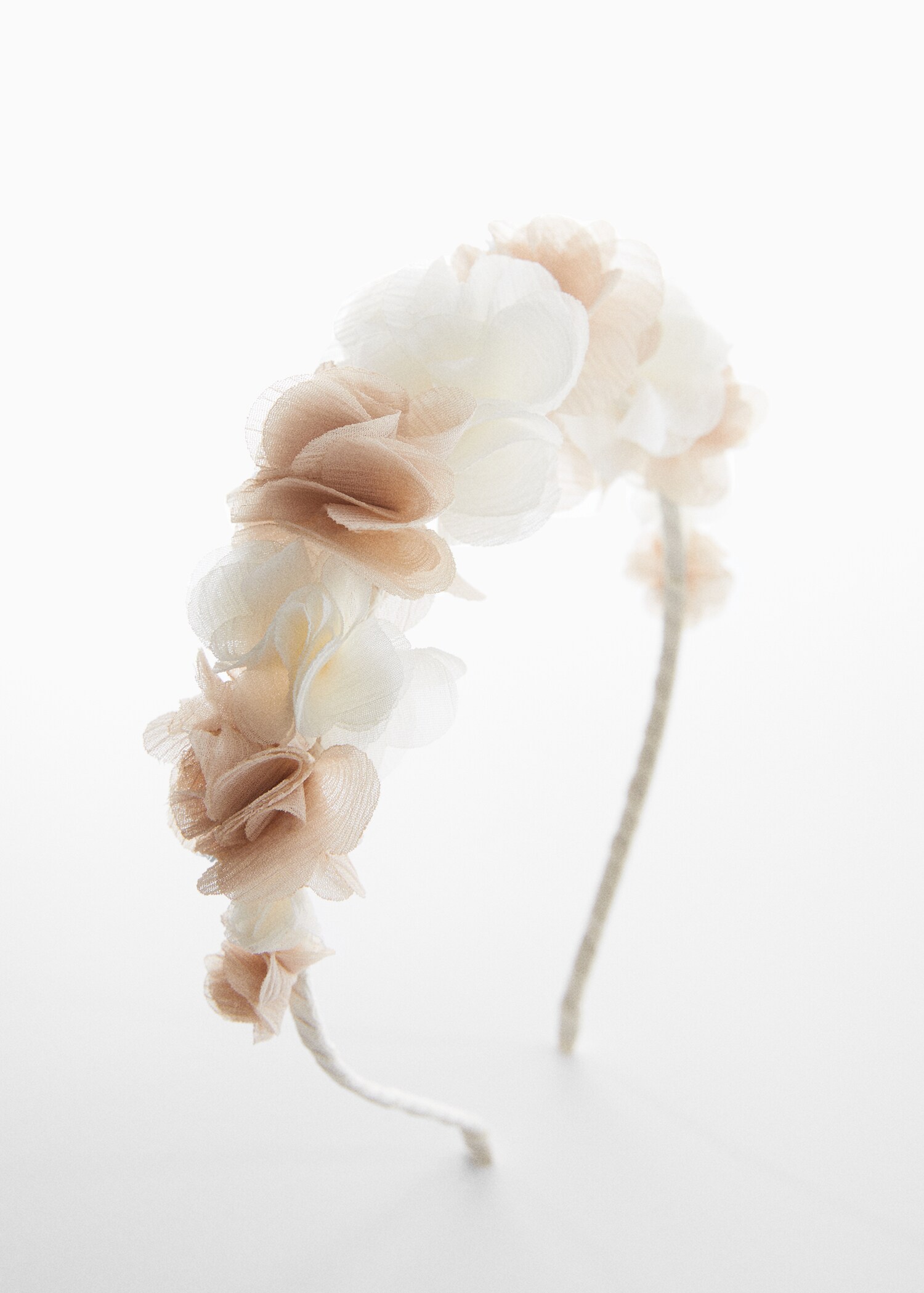 Diadema flores relieve - Detalle del artículo 1