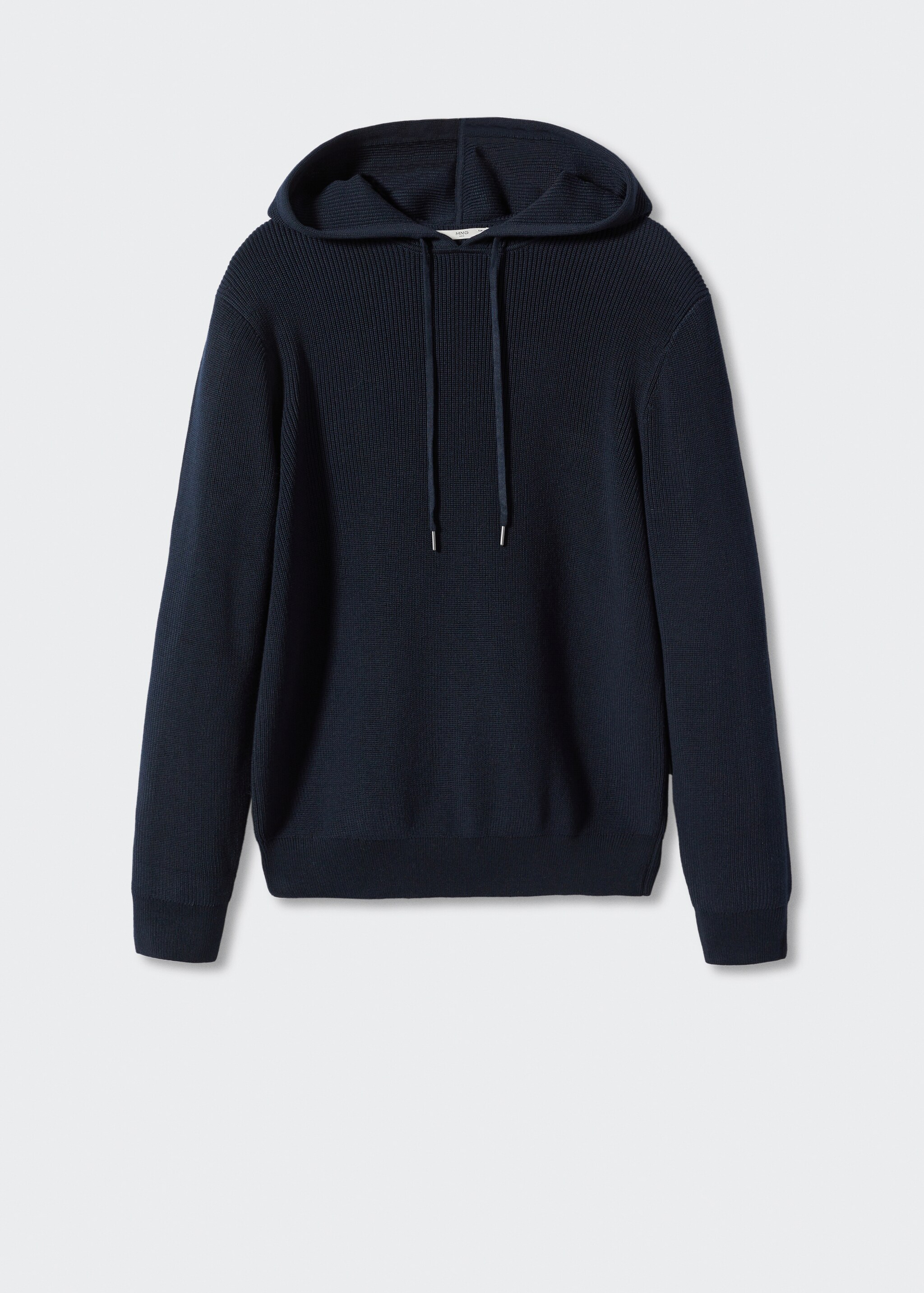 Structured hooded sweater - Article without model