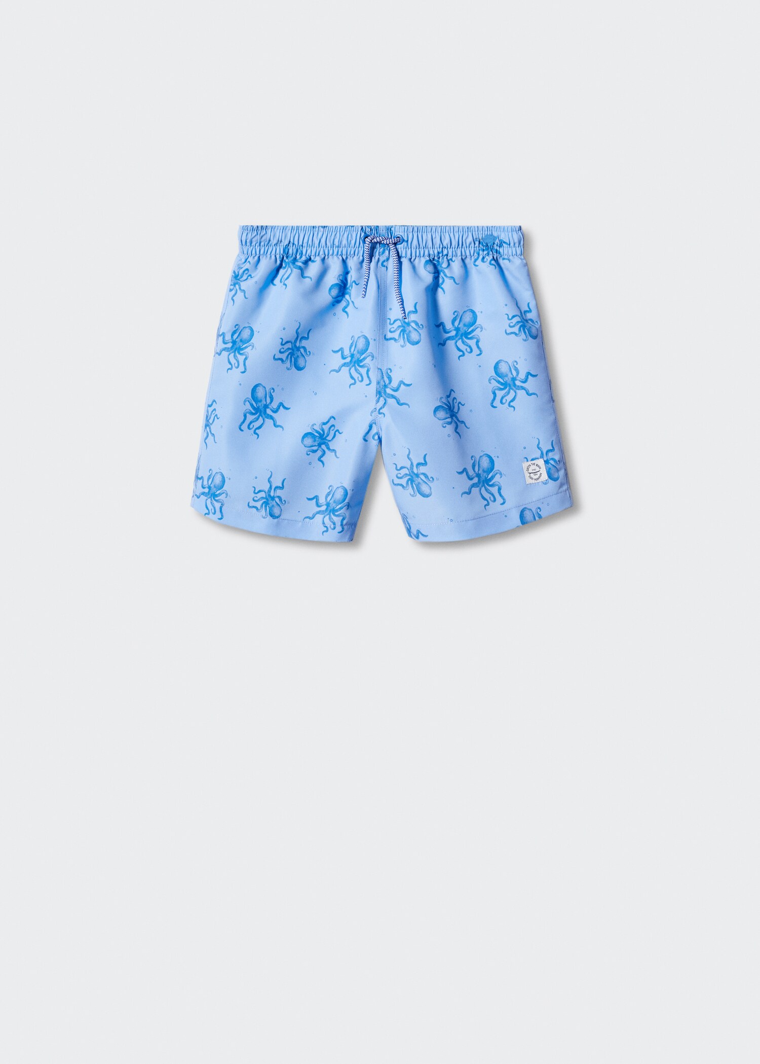 Badeshorts mit Oktopus-Print - Artikel ohne Model