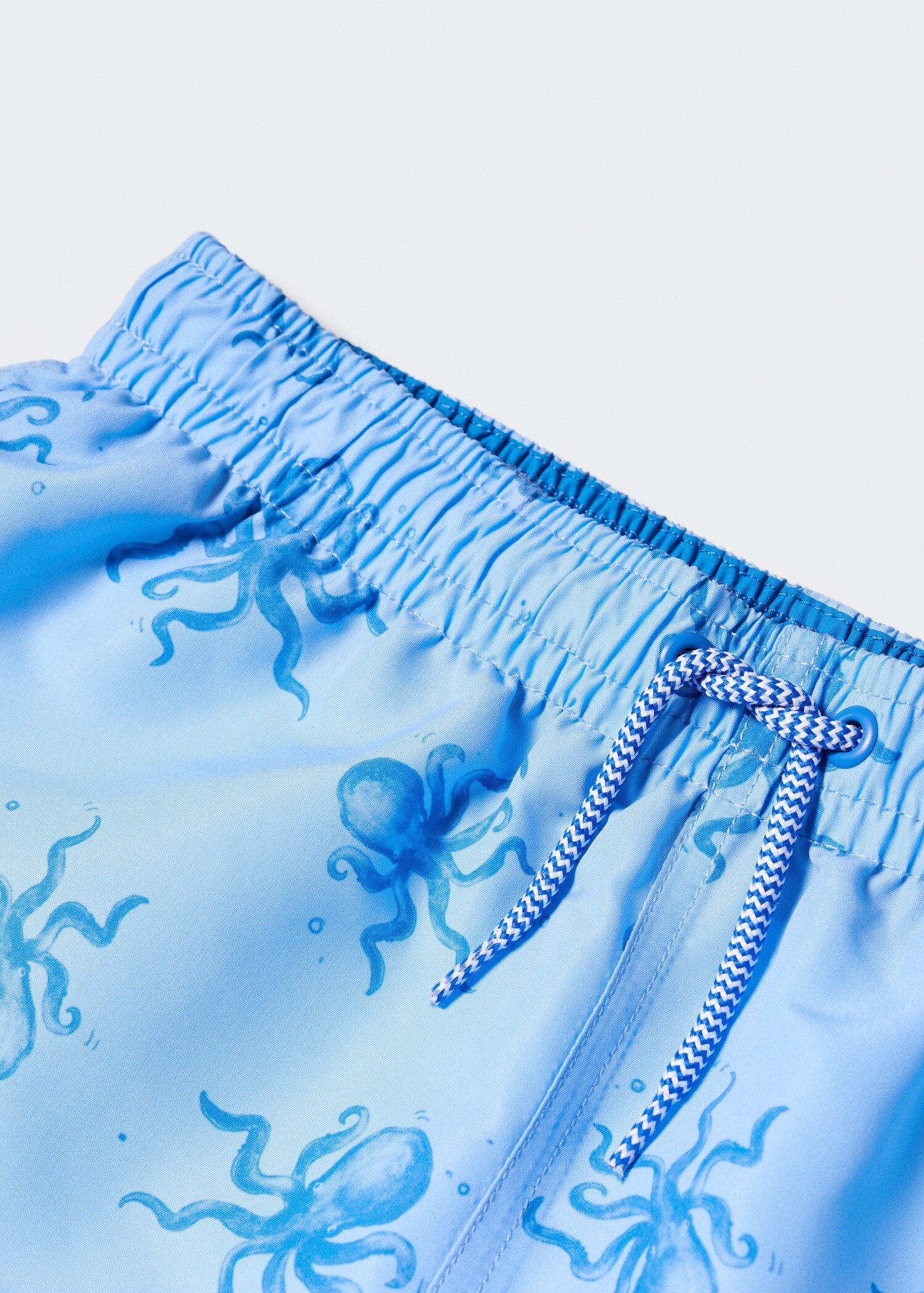 Badeshorts mit Oktopus-Print - Detail des Artikels 8