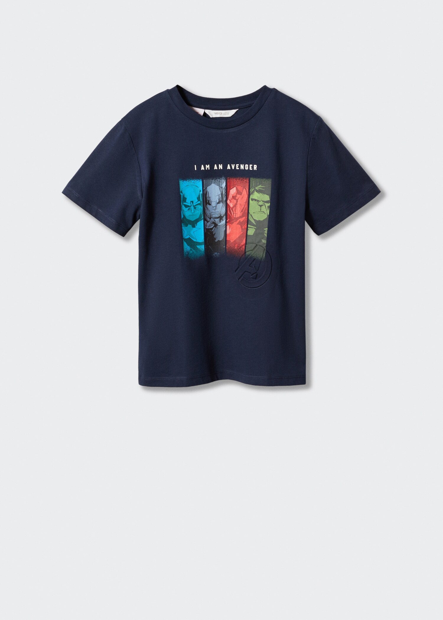 Printed cotton-blend T-shirt - Article without model