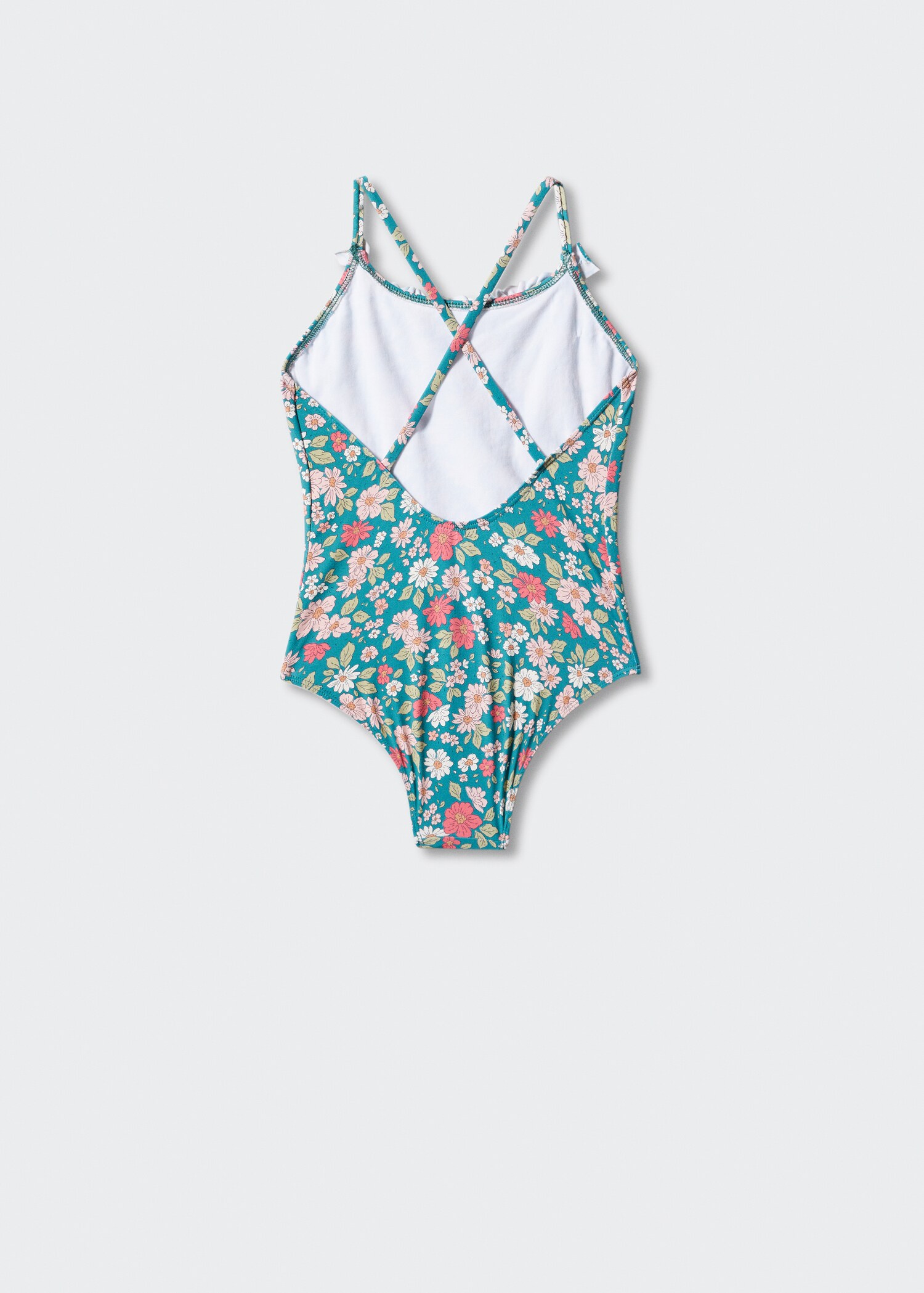 Maillot de bain imprimé floral - Verso de l’article