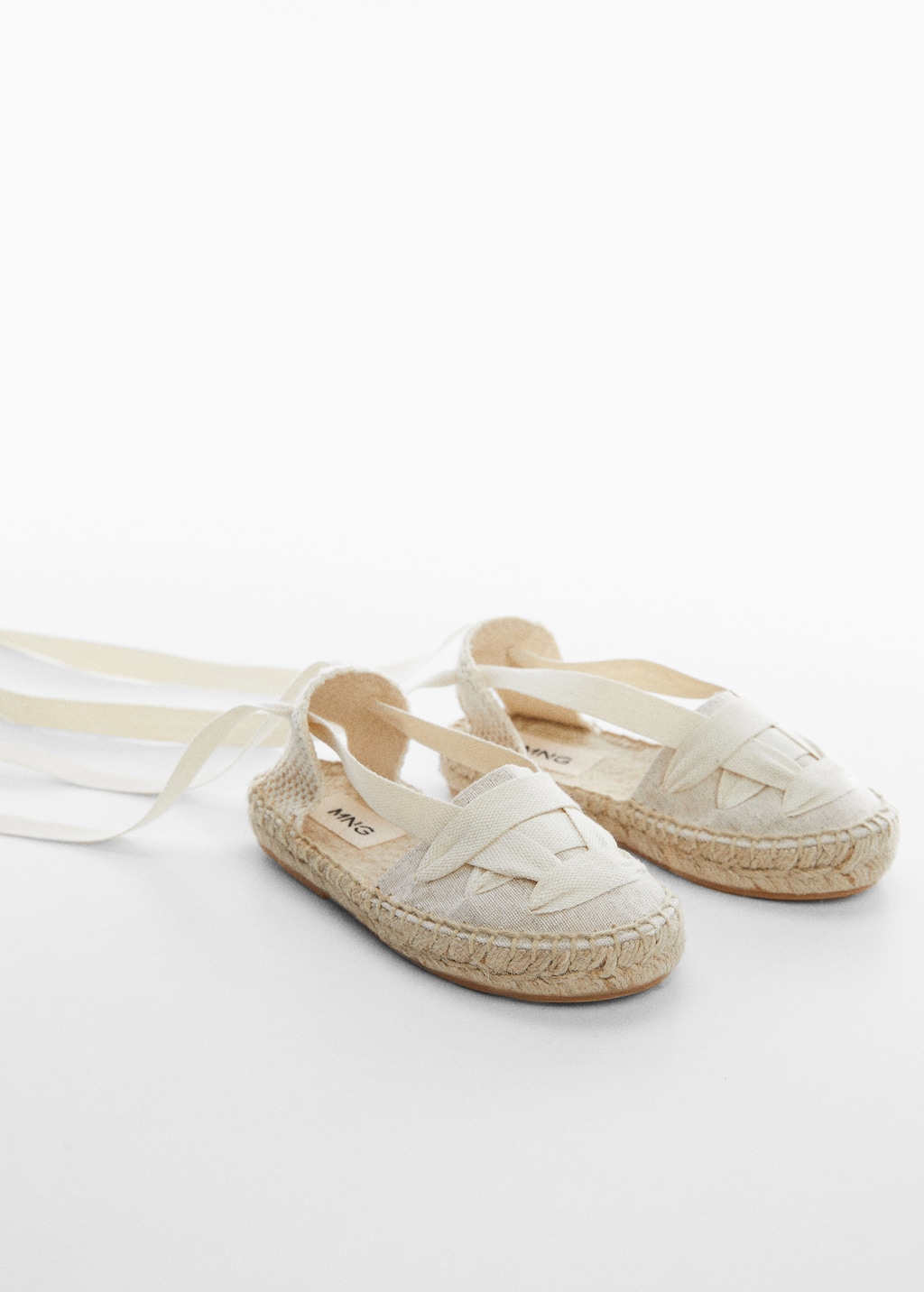 Sandales mango lacets shop