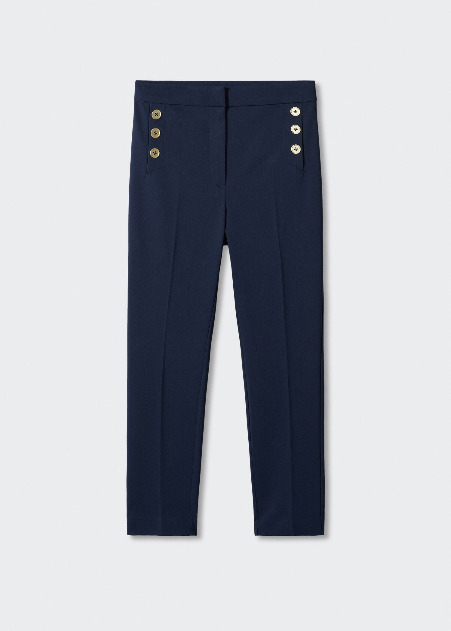 Pantalon crop boutonné - Article sans modèle