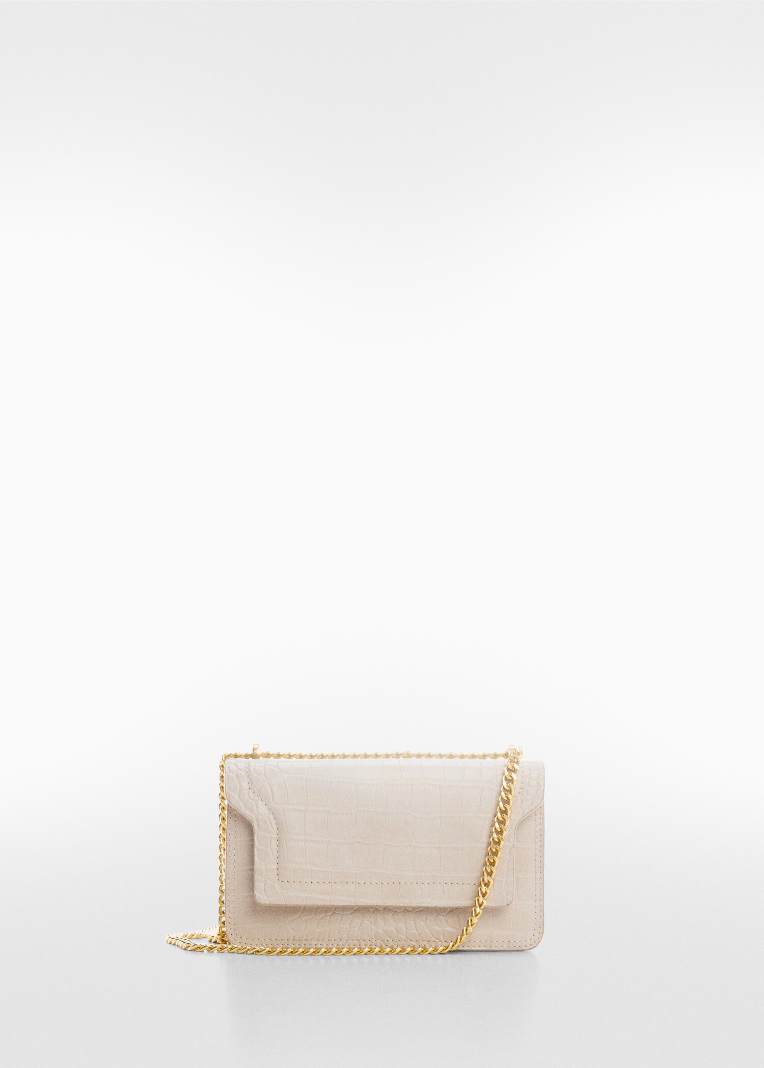 Kroko tas met ketting - Artikel zonder model
