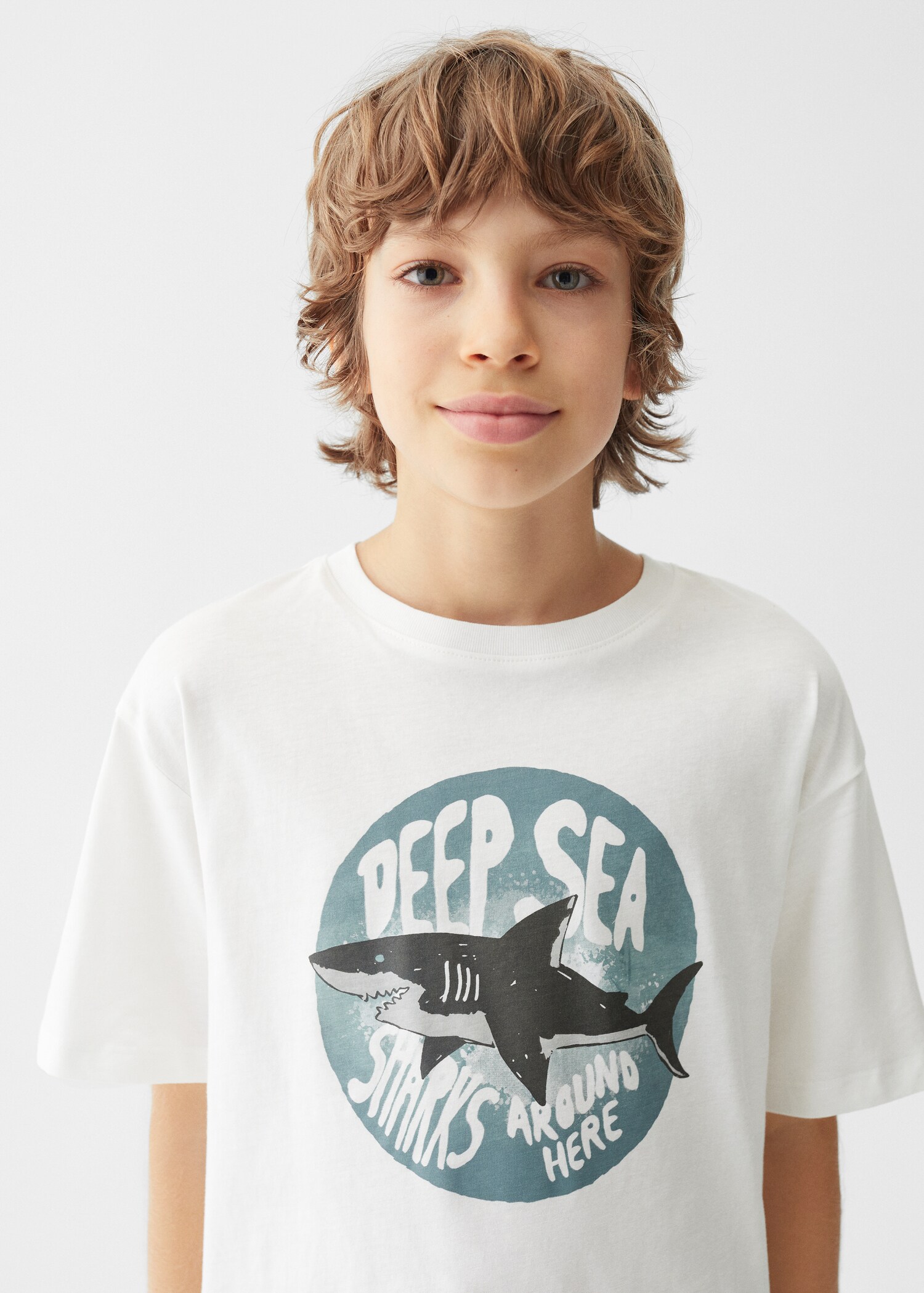 T-shirt with print drawing  - Details of the article 1