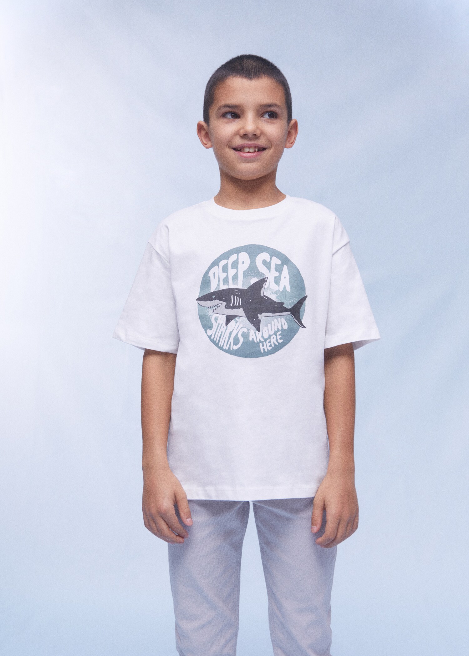 T-shirt with print drawing  - Details of the article 5