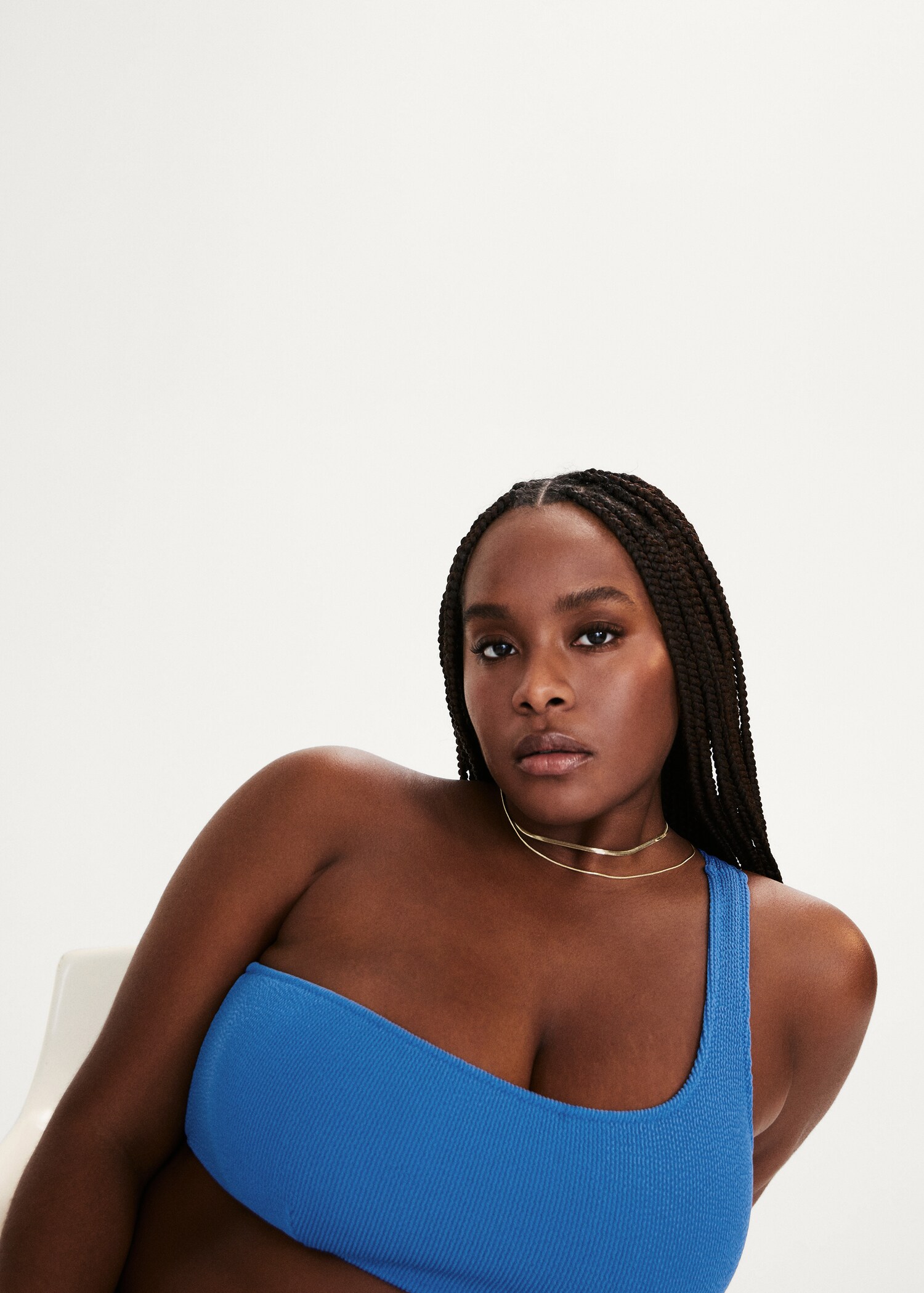 Asymmetrical bikini top - Details of the article 6