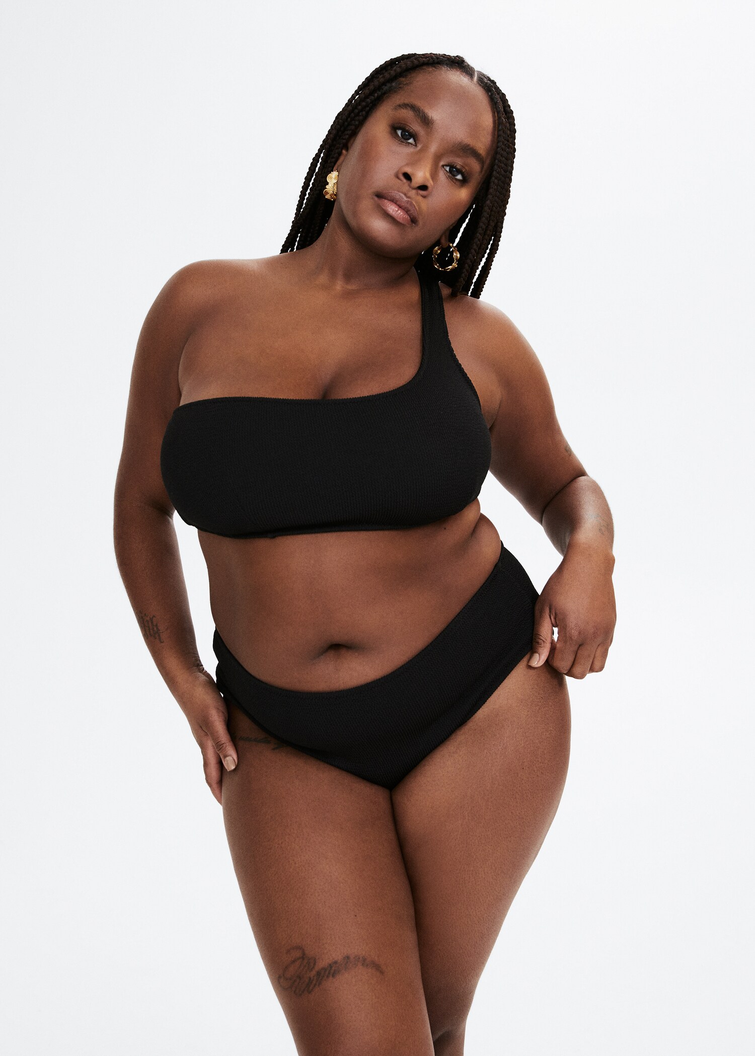 Asymmetrical bikini top - Medium plane
