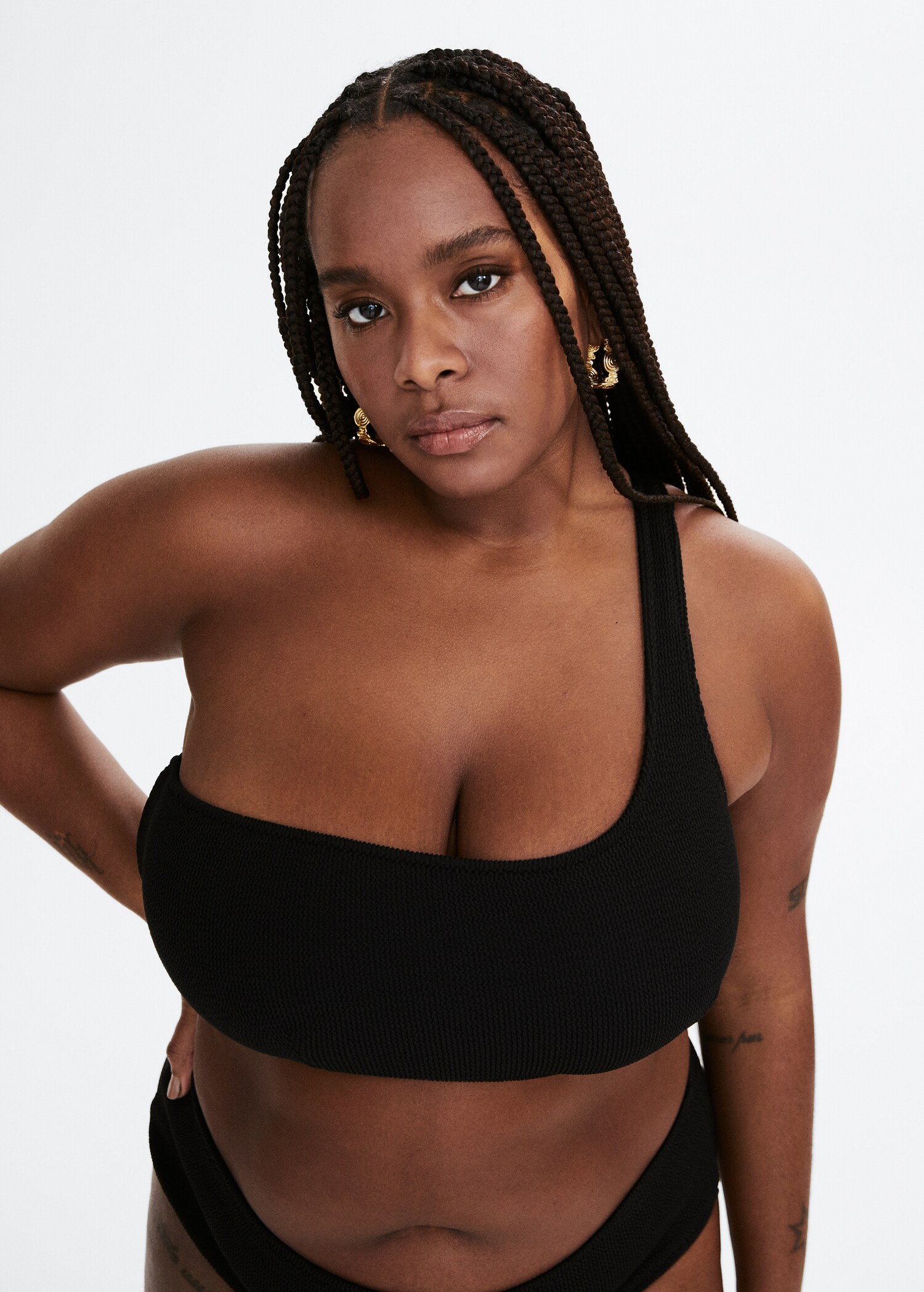 Asymmetrical bikini top - Details of the article 6