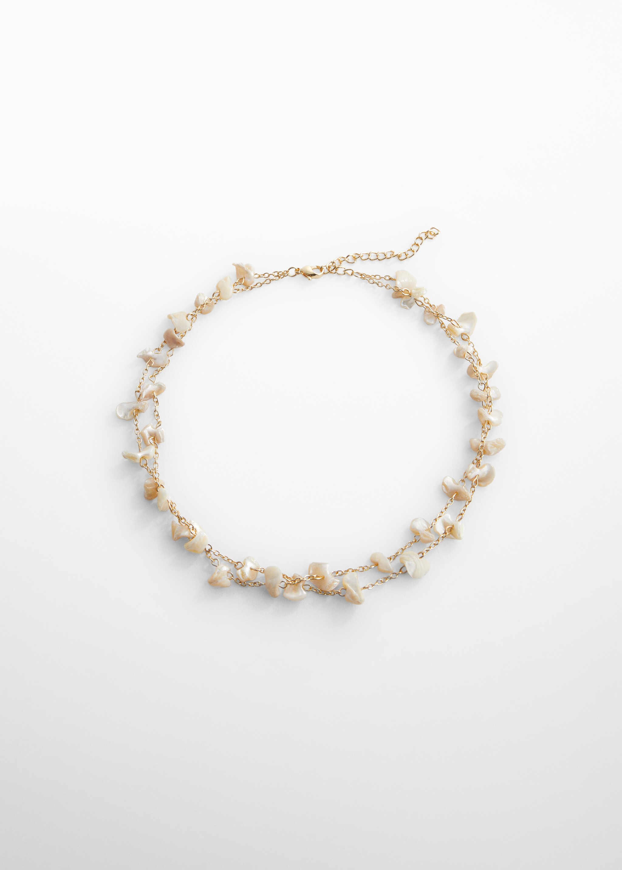 Mother-of-pearl beads necklace - Article without model