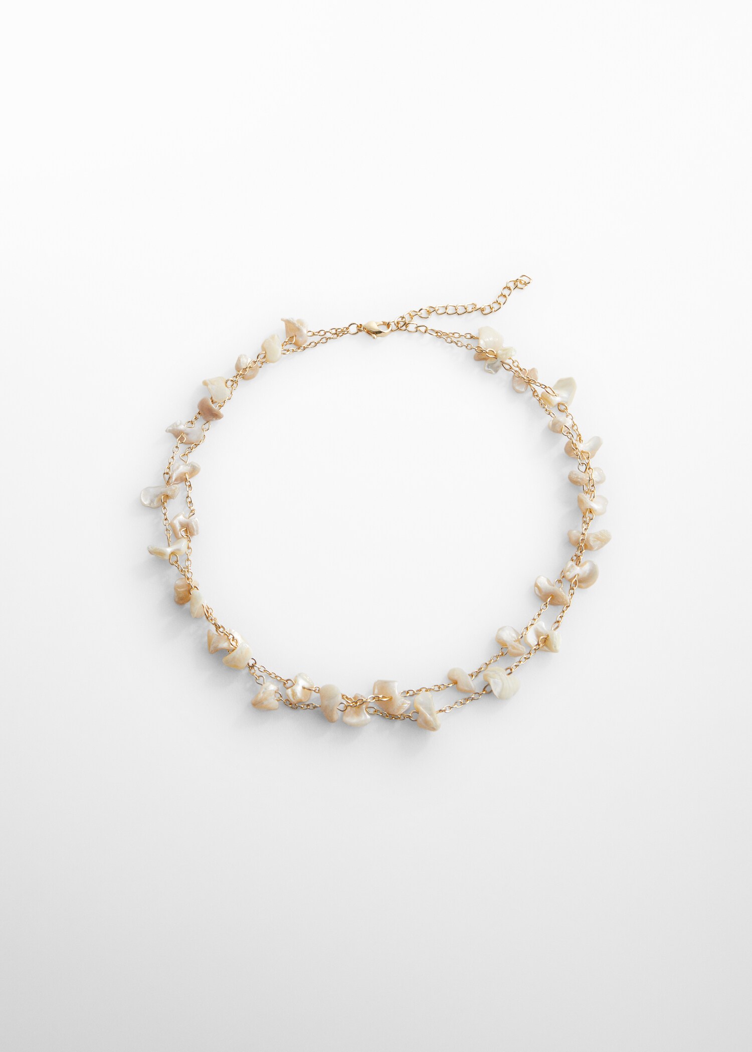 Mother-of-pearl beads necklace - Article without model