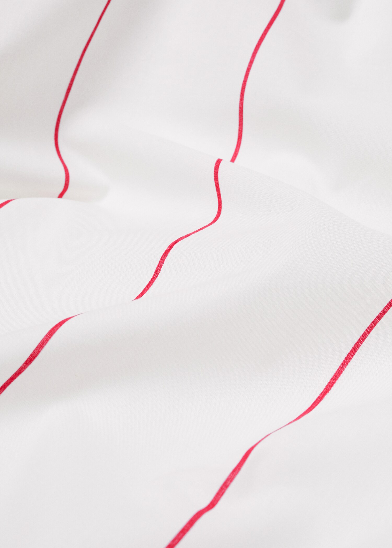 Housse de couette coton imprimée rayures Lit 180/200 cm - Détail de l'article 1