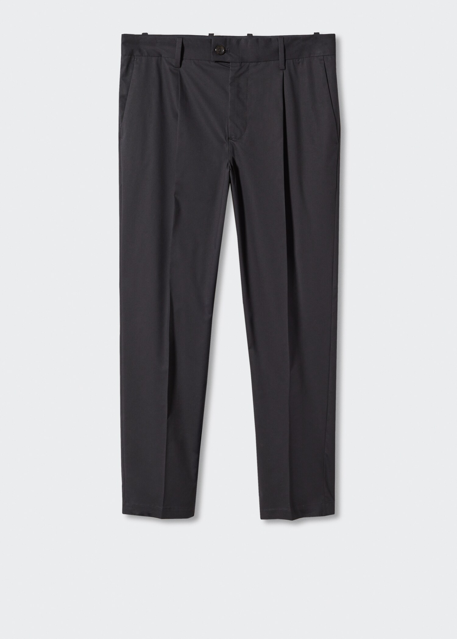 Cotton pleated pants - Article without model
