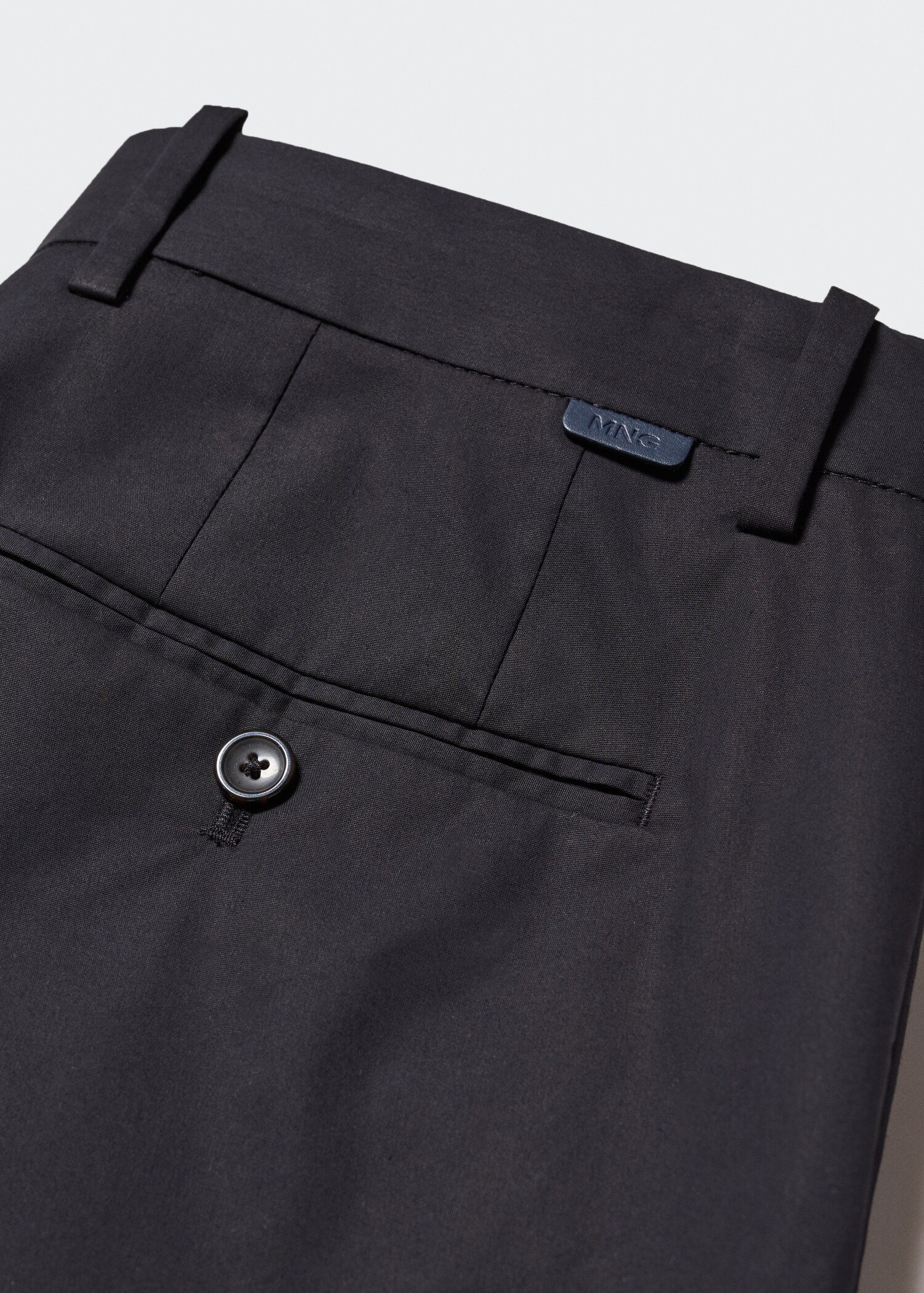 Cotton pleated pants - Details of the article 8