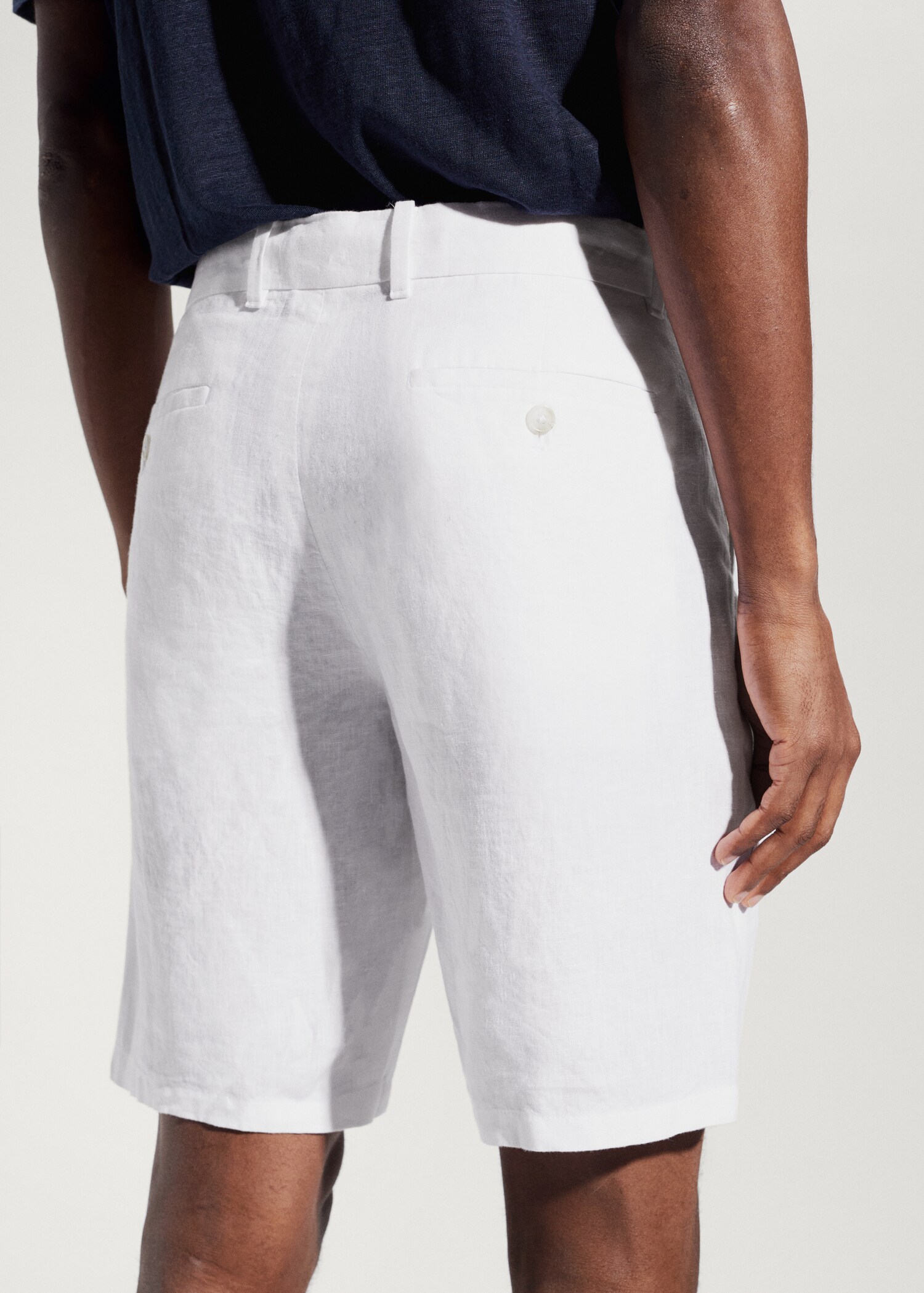 Bermudashorts aus 100 % Leinen - Detail des Artikels 2
