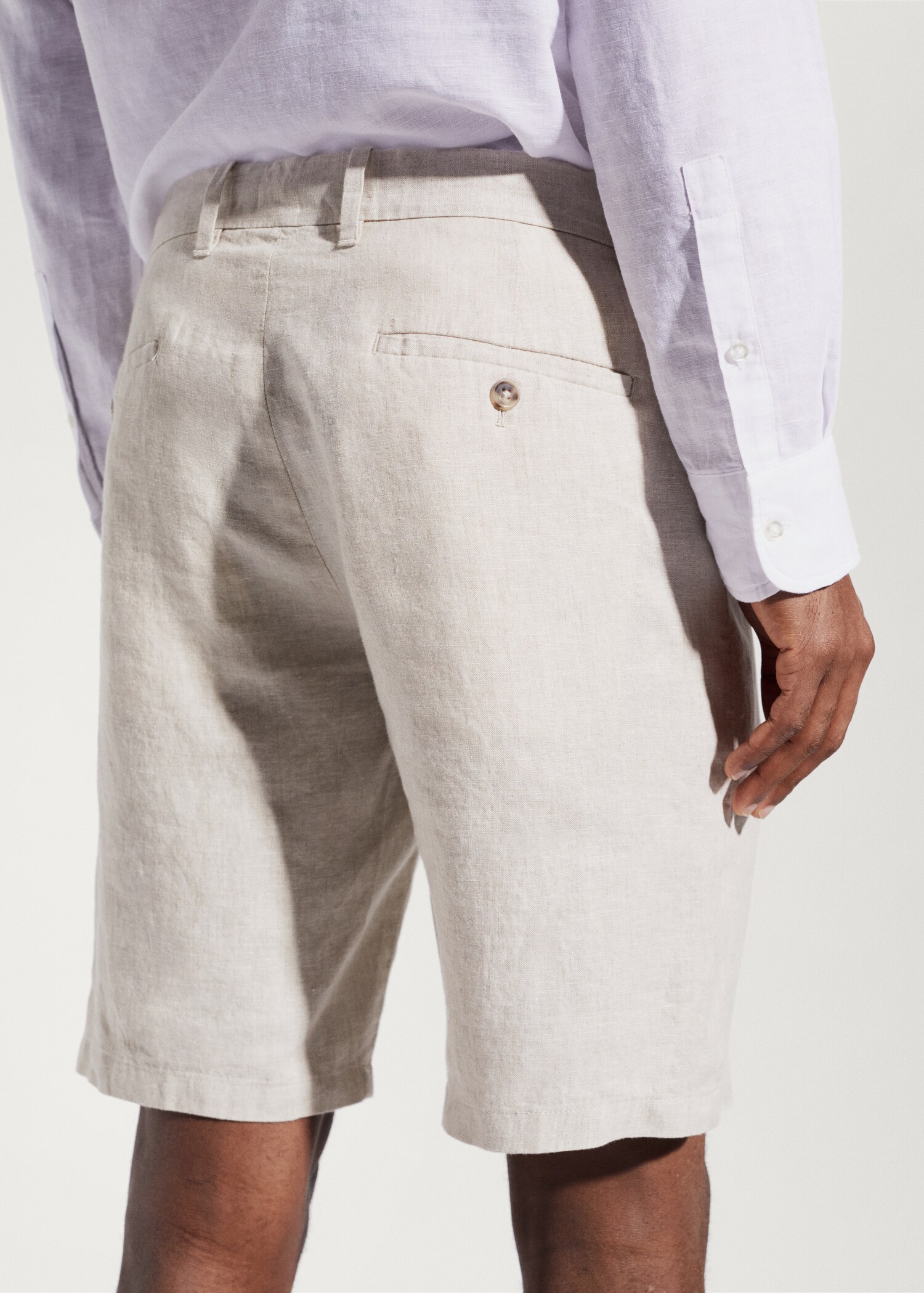Bermudashorts aus 100 % Leinen - Detail des Artikels 2