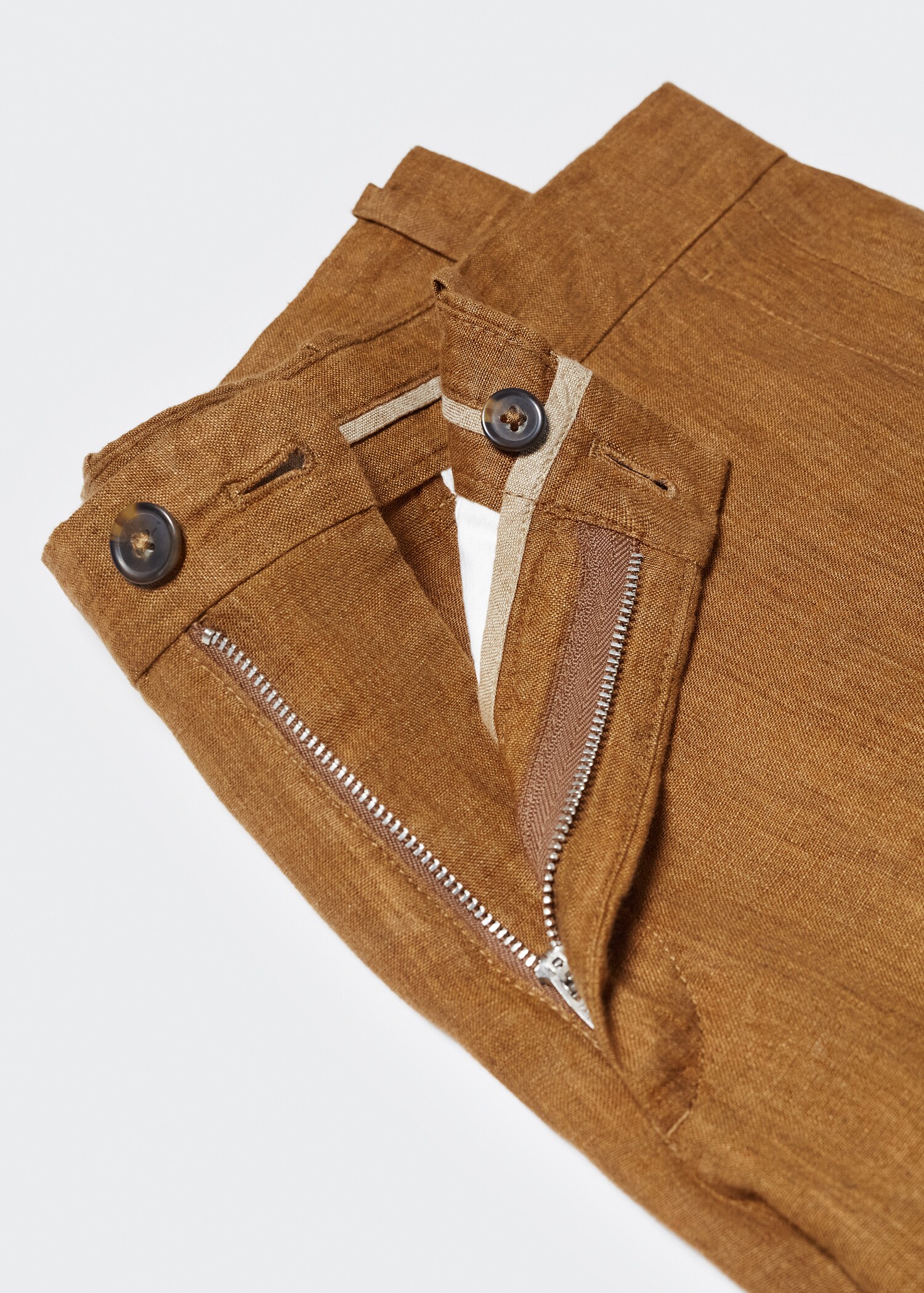 Bermudashorts aus 100 % Leinen - Detail des Artikels 8