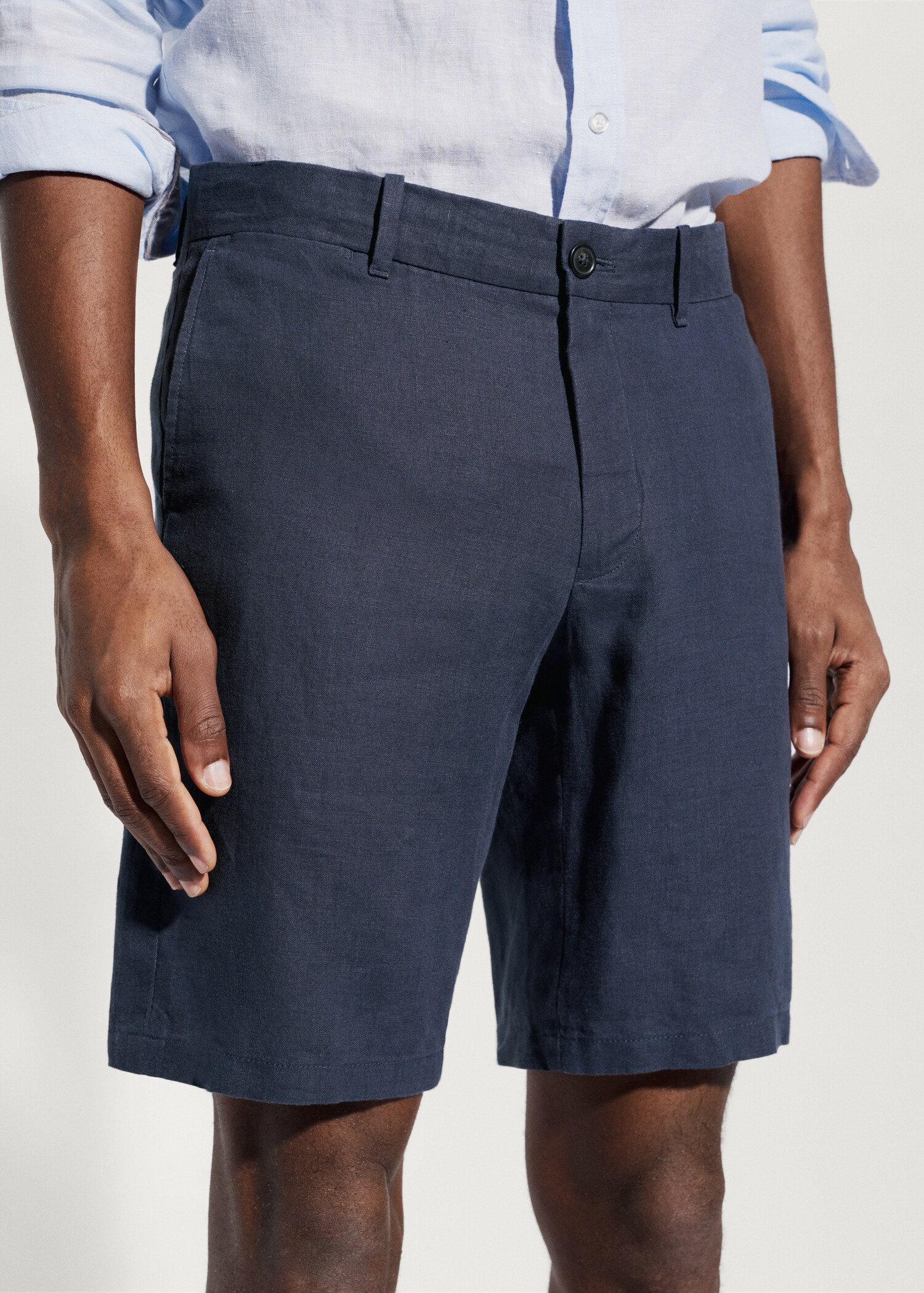 Bermudashorts aus 100 % Leinen - Detail des Artikels 1