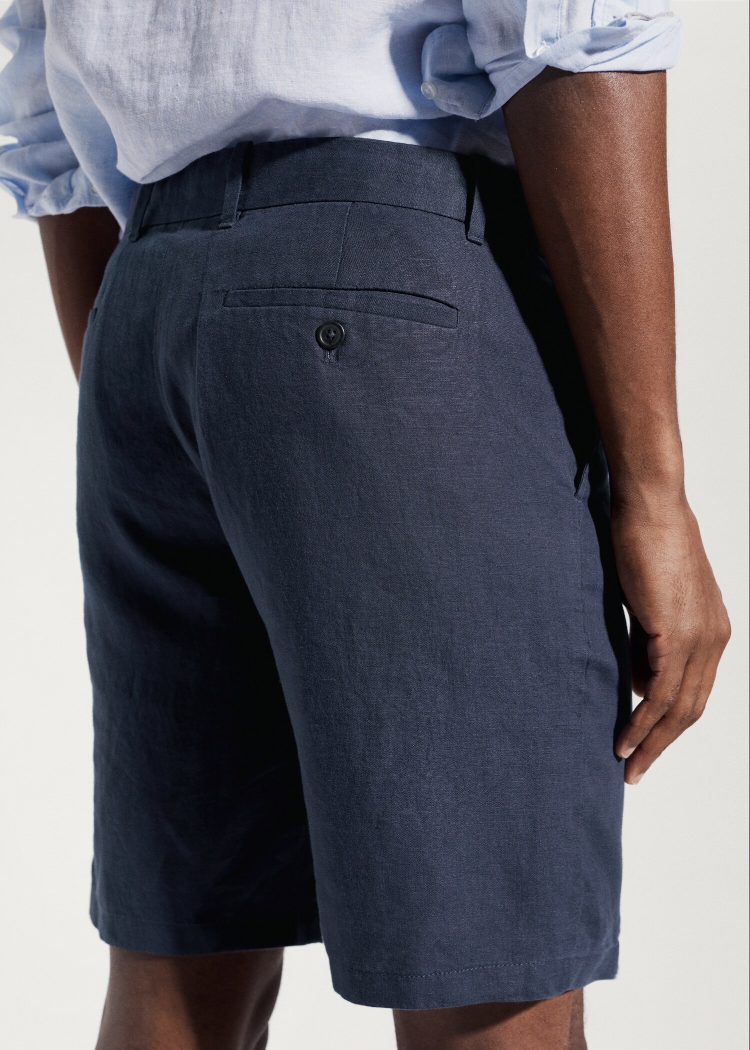 Bermudashorts aus 100 % Leinen - Detail des Artikels 2