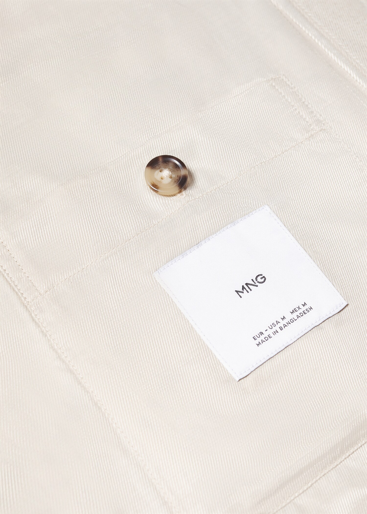Veste en lin poches - Détail de l'article 8