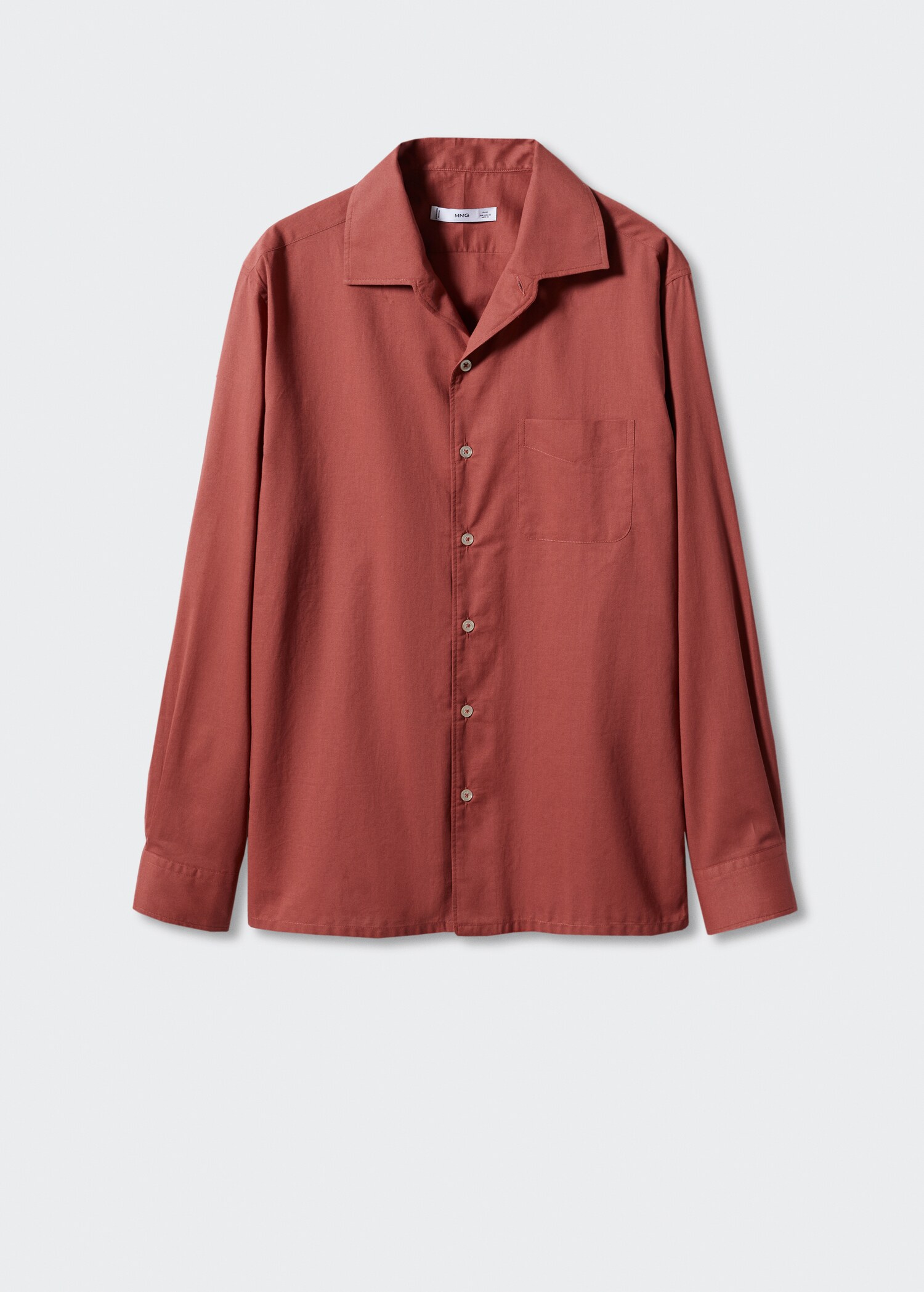 Chemise regular fit coton poche - Article sans modèle