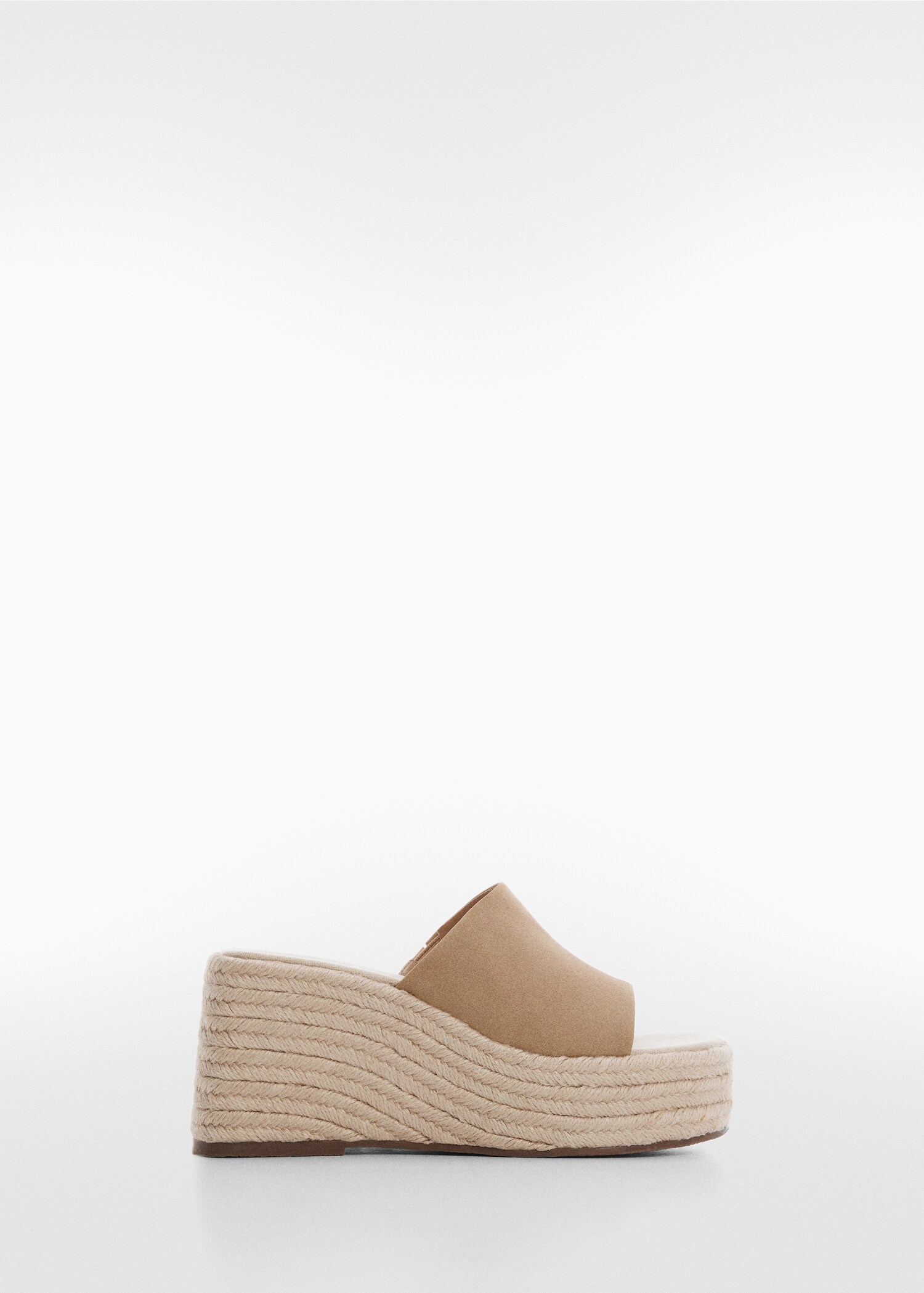 Esparto sandaler med plattform - Artikkel uten modell
