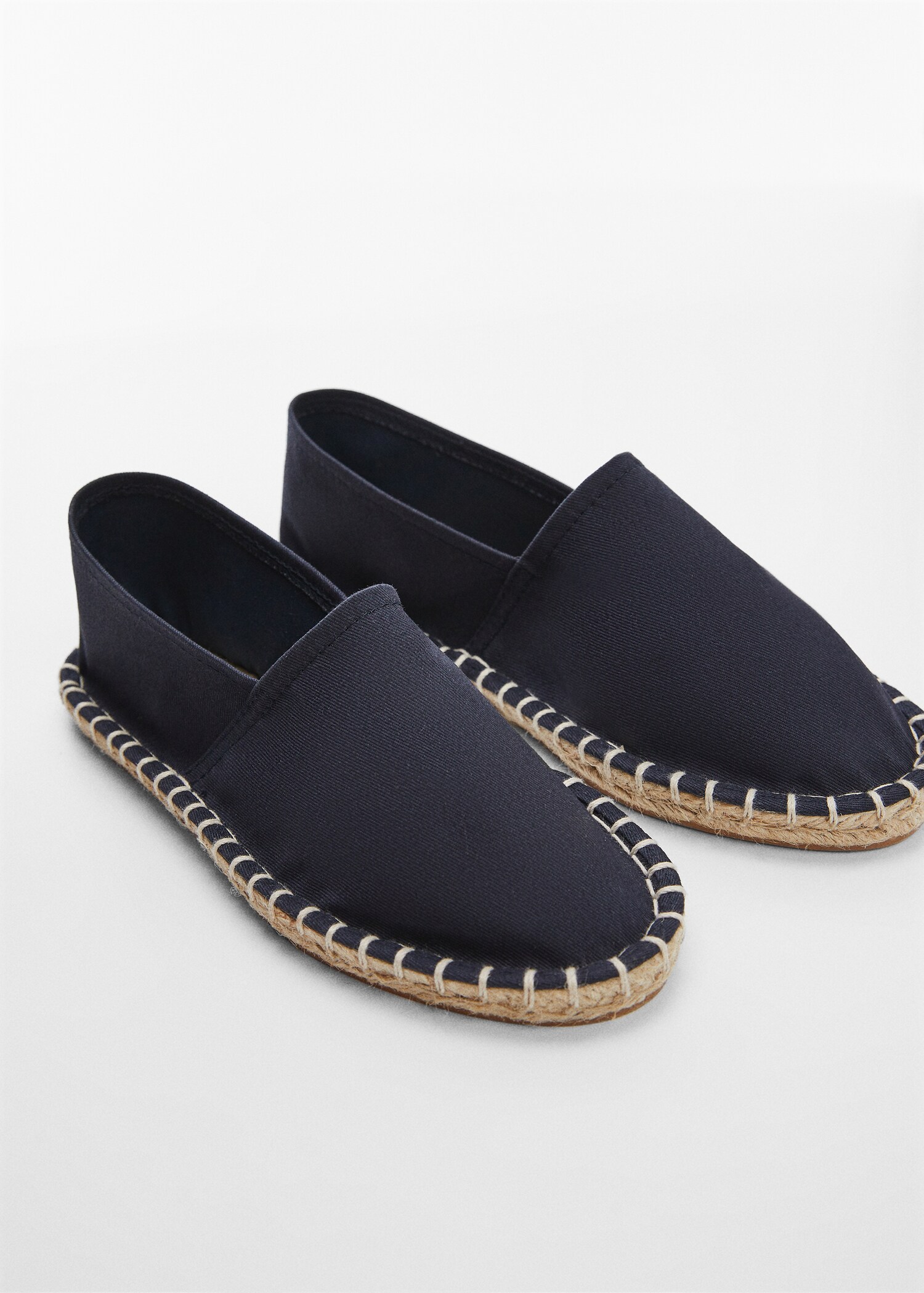 Cotton espadrilles - Medium plane