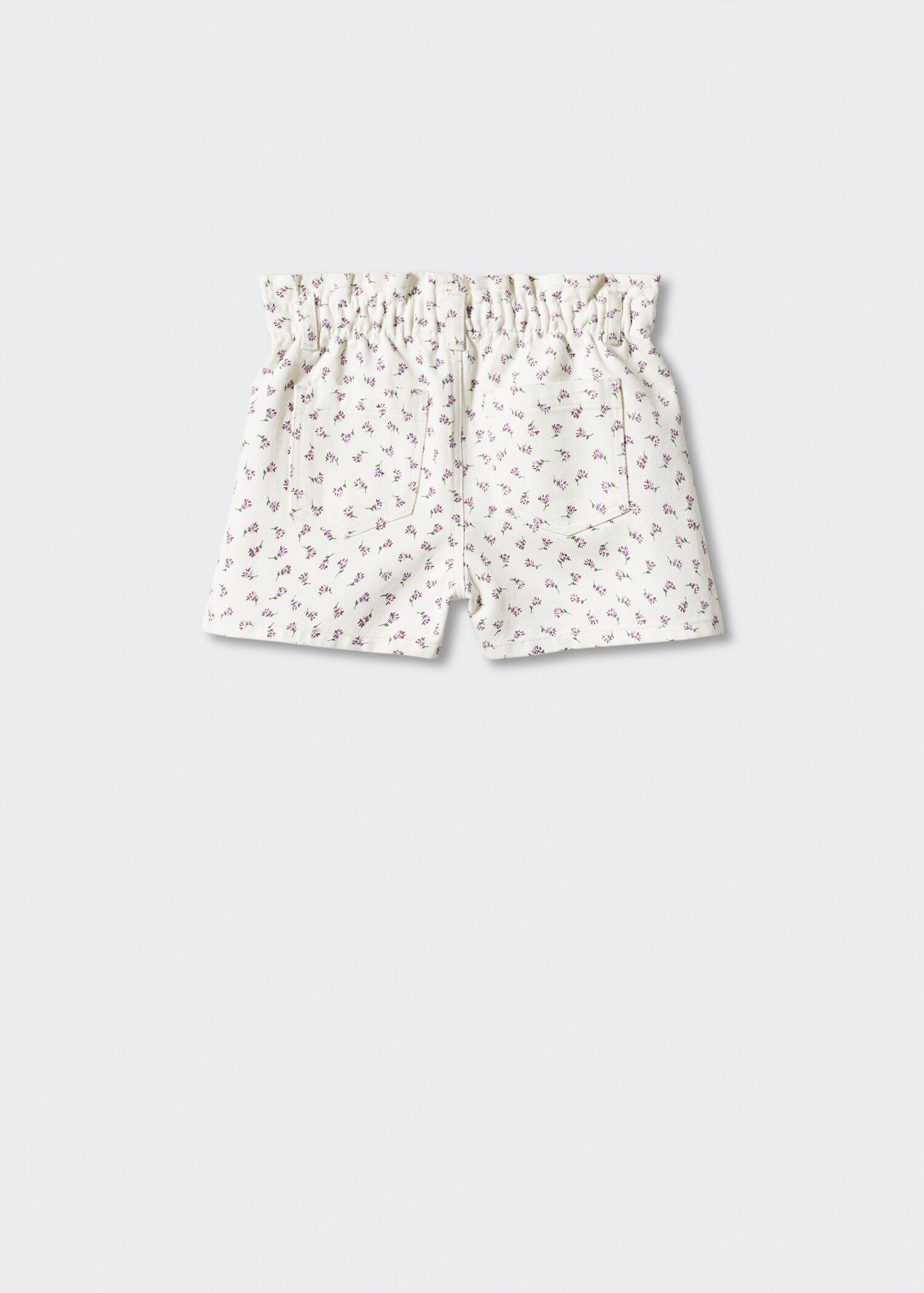 Shorts estampats paperbag - Revers de l'article