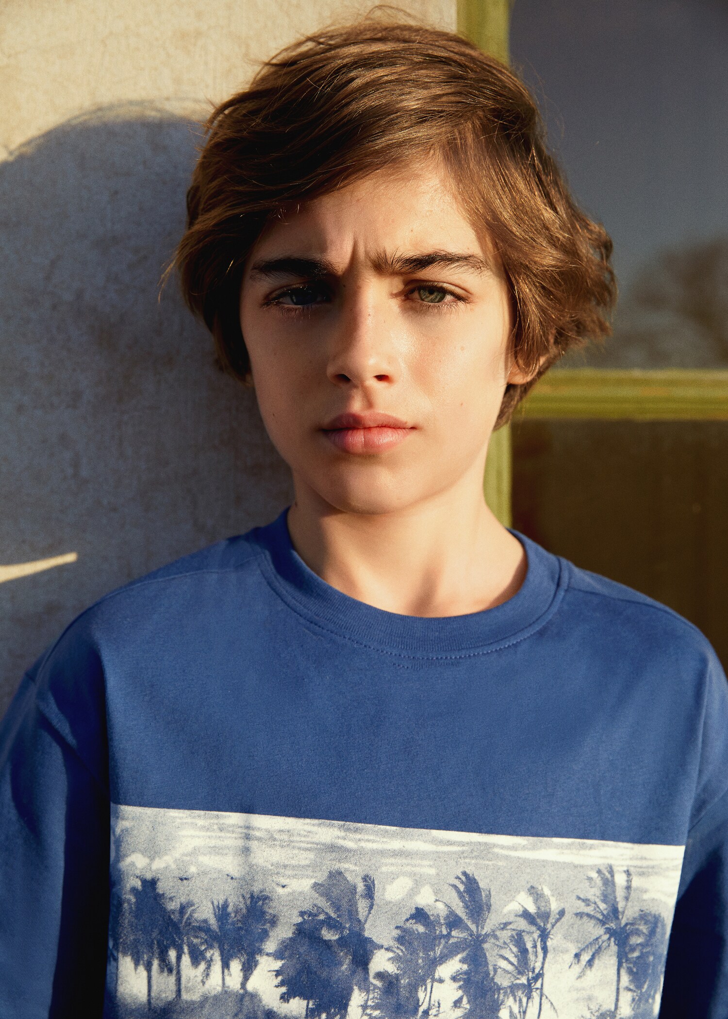 Printed cotton-blend T-shirt - Details of the article 5
